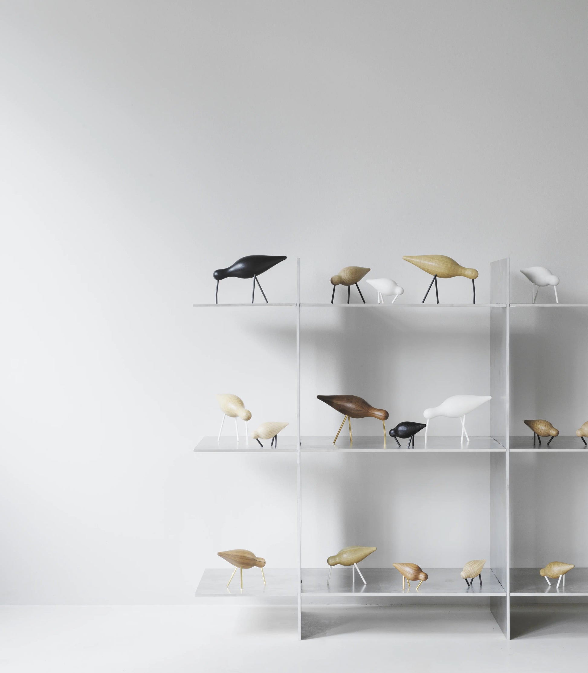 Normann Copenhagen Shorebird Small Oak Black