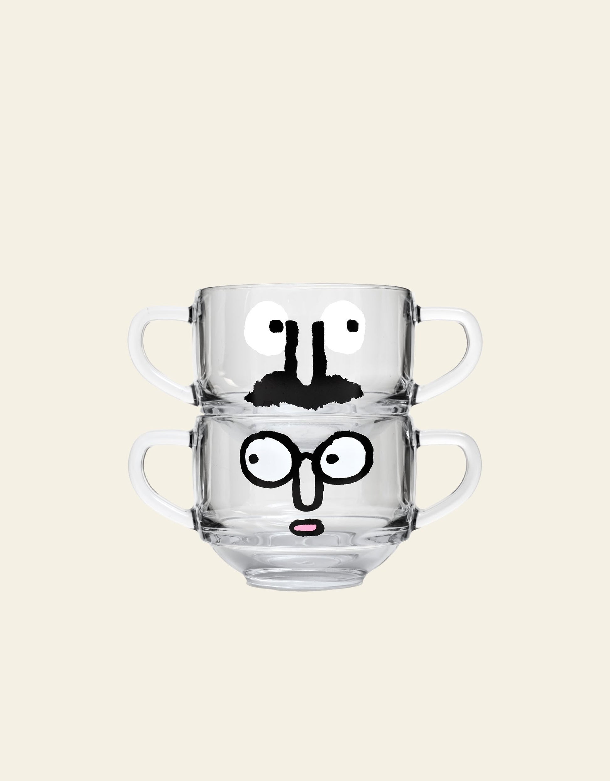 NouNou Cereal Bowl B Glasses