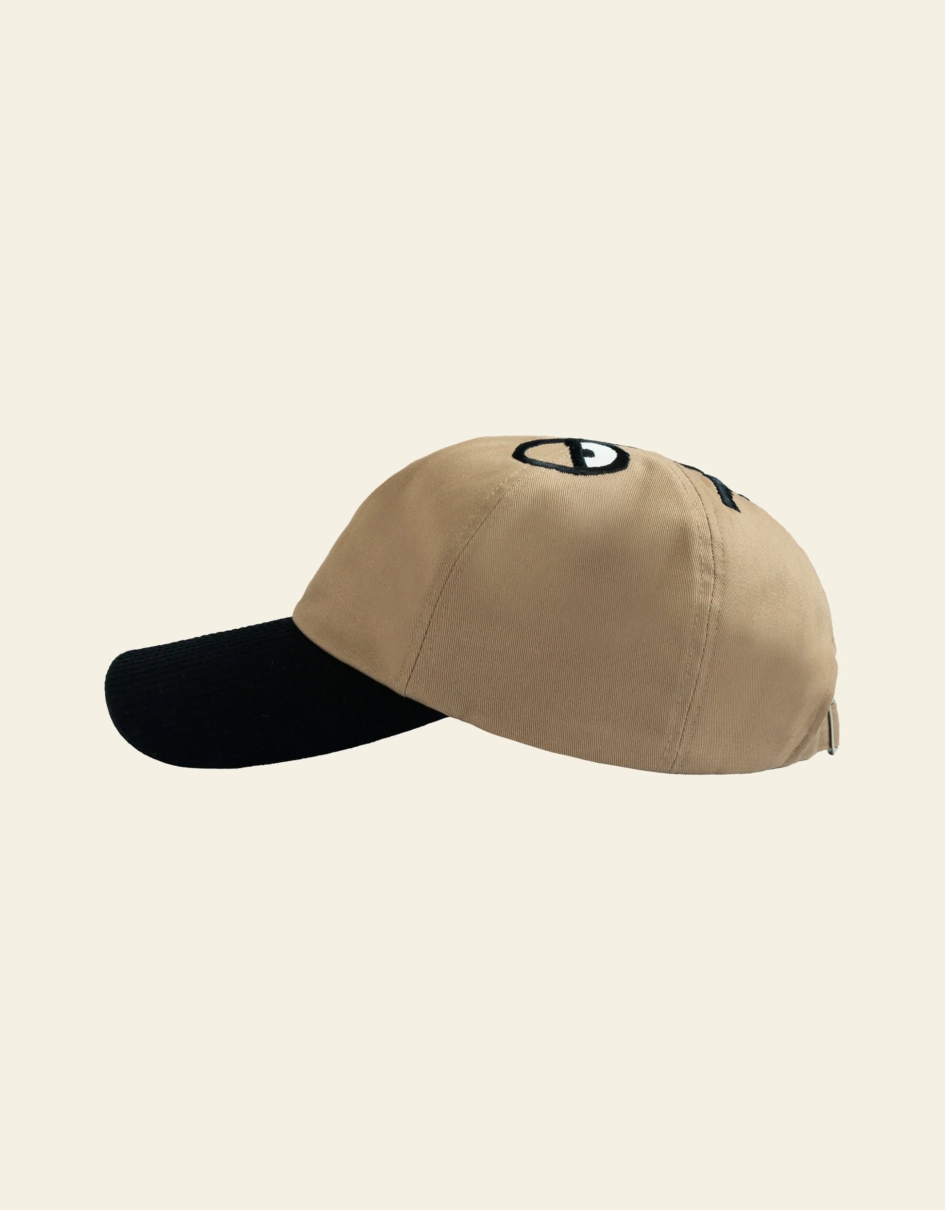 NouNou Colourblock Face Cap Black/Beige