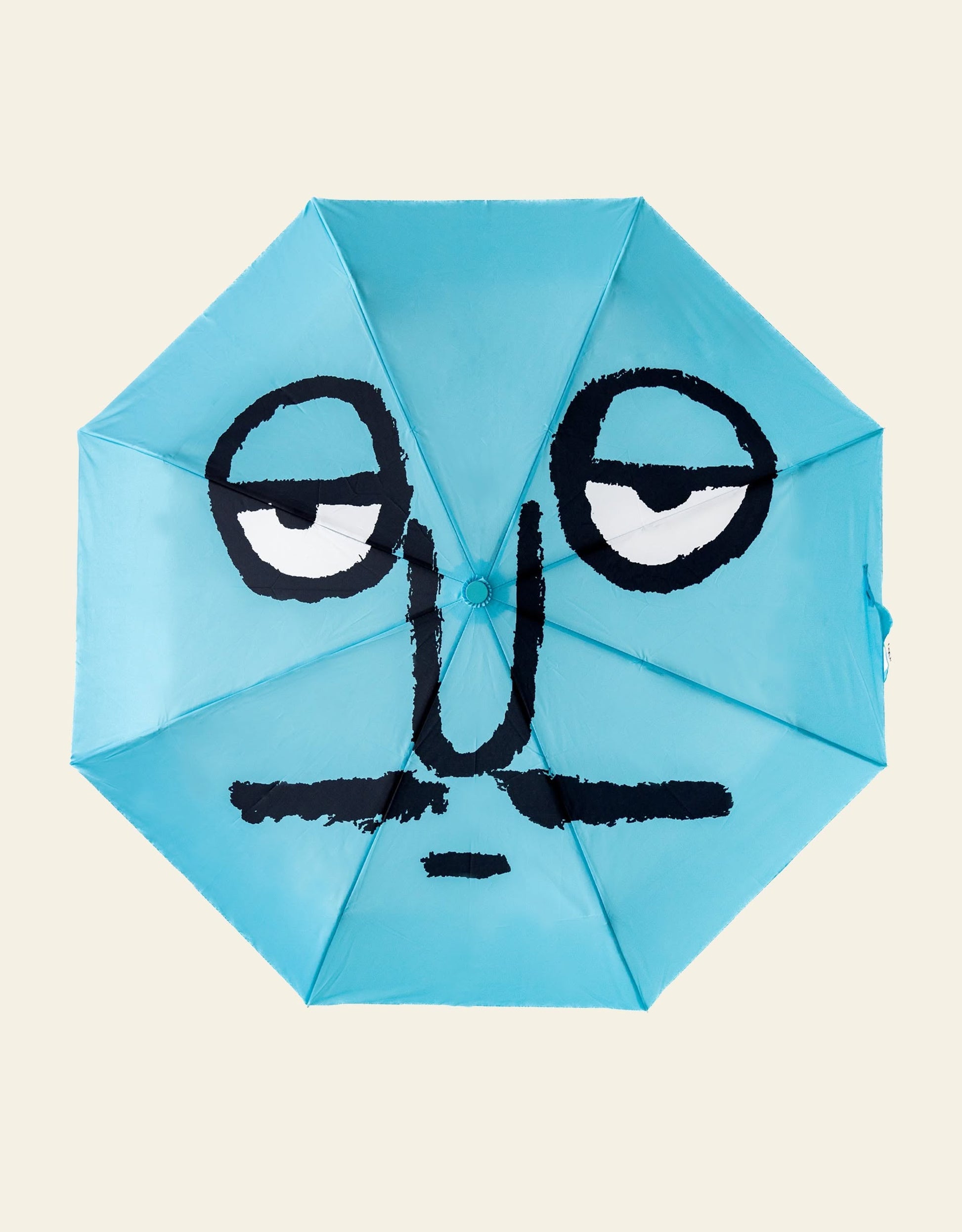 NouNou Face Umbrella Blue