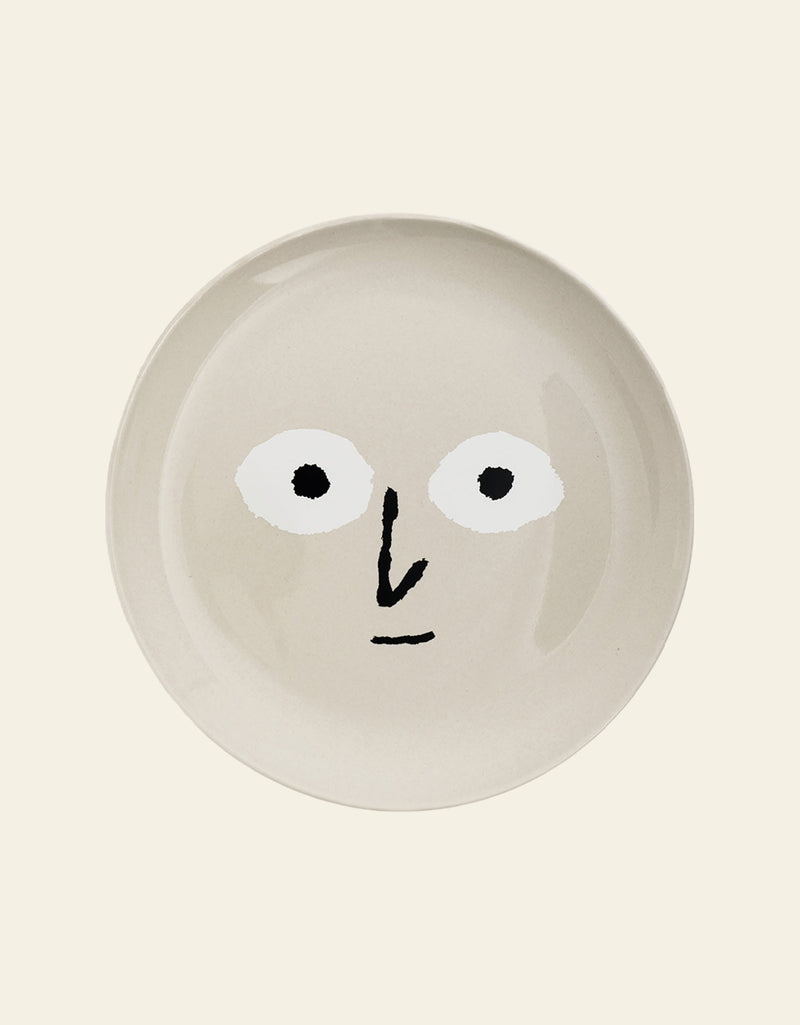 NouNou Family Plate Large - Warm Beige