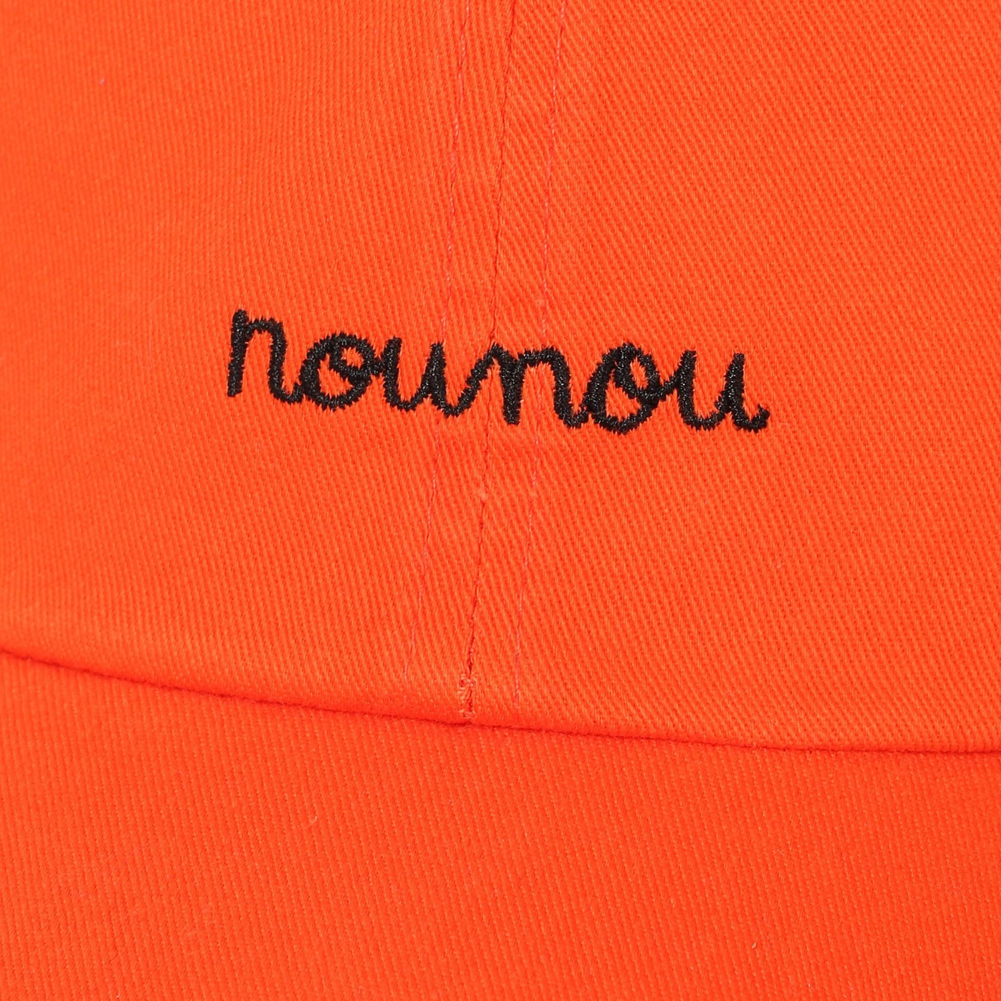 NouNou Jean Signature Face Cap Orange