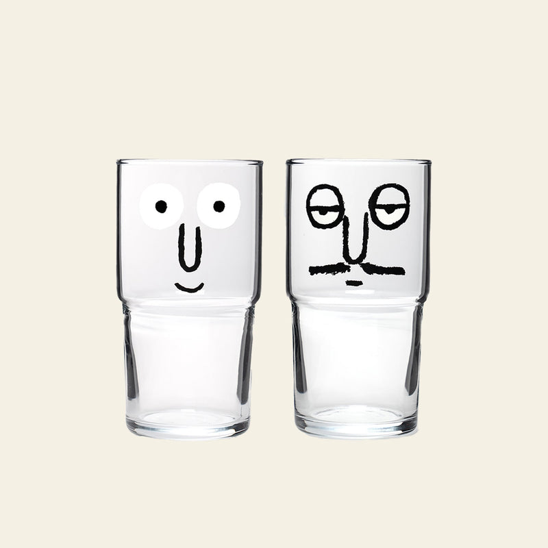 NouNou Juice Glass Set - Clear