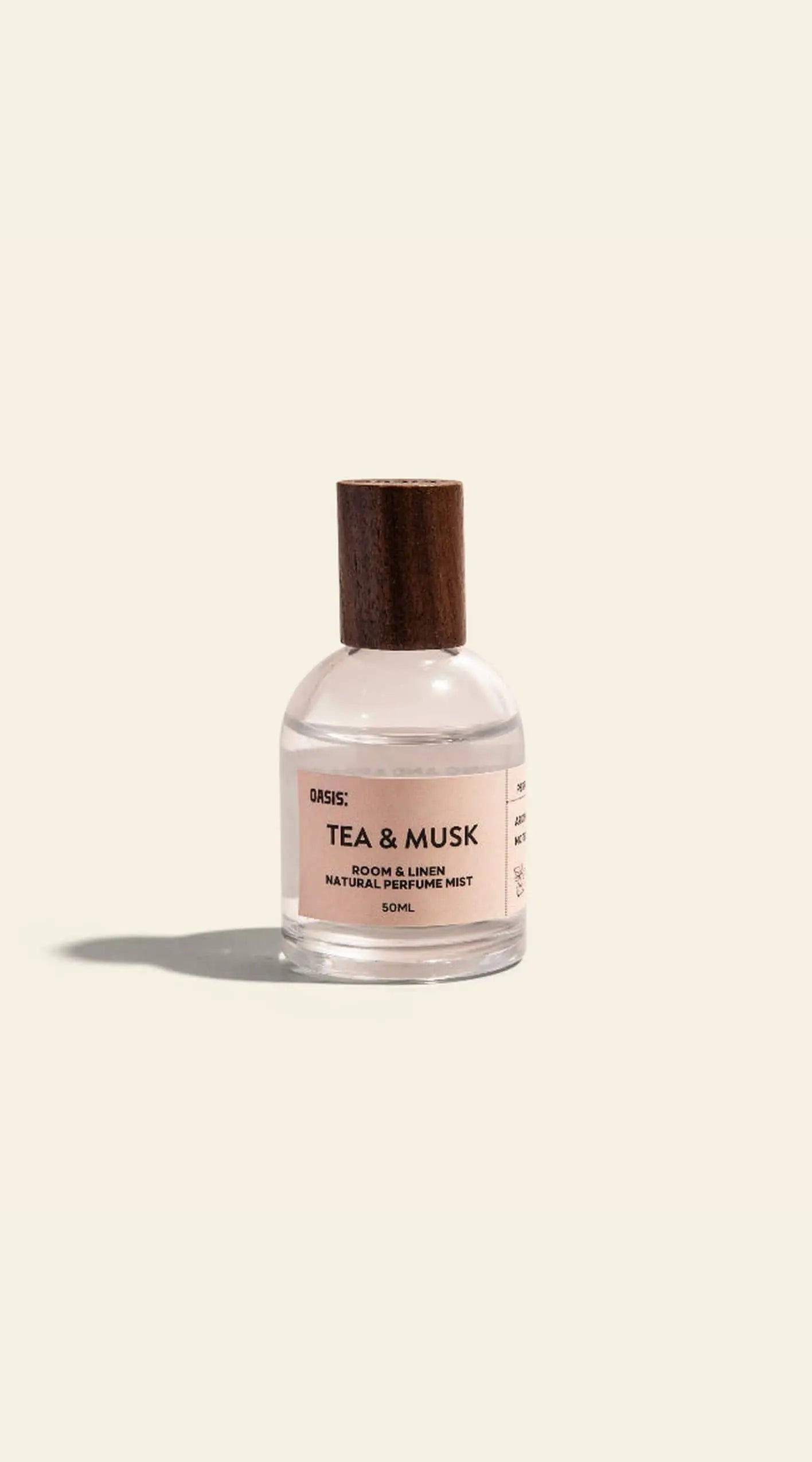 Oasis Beauty Kitchen Room And Linen Mist 50Ml Tea Musk