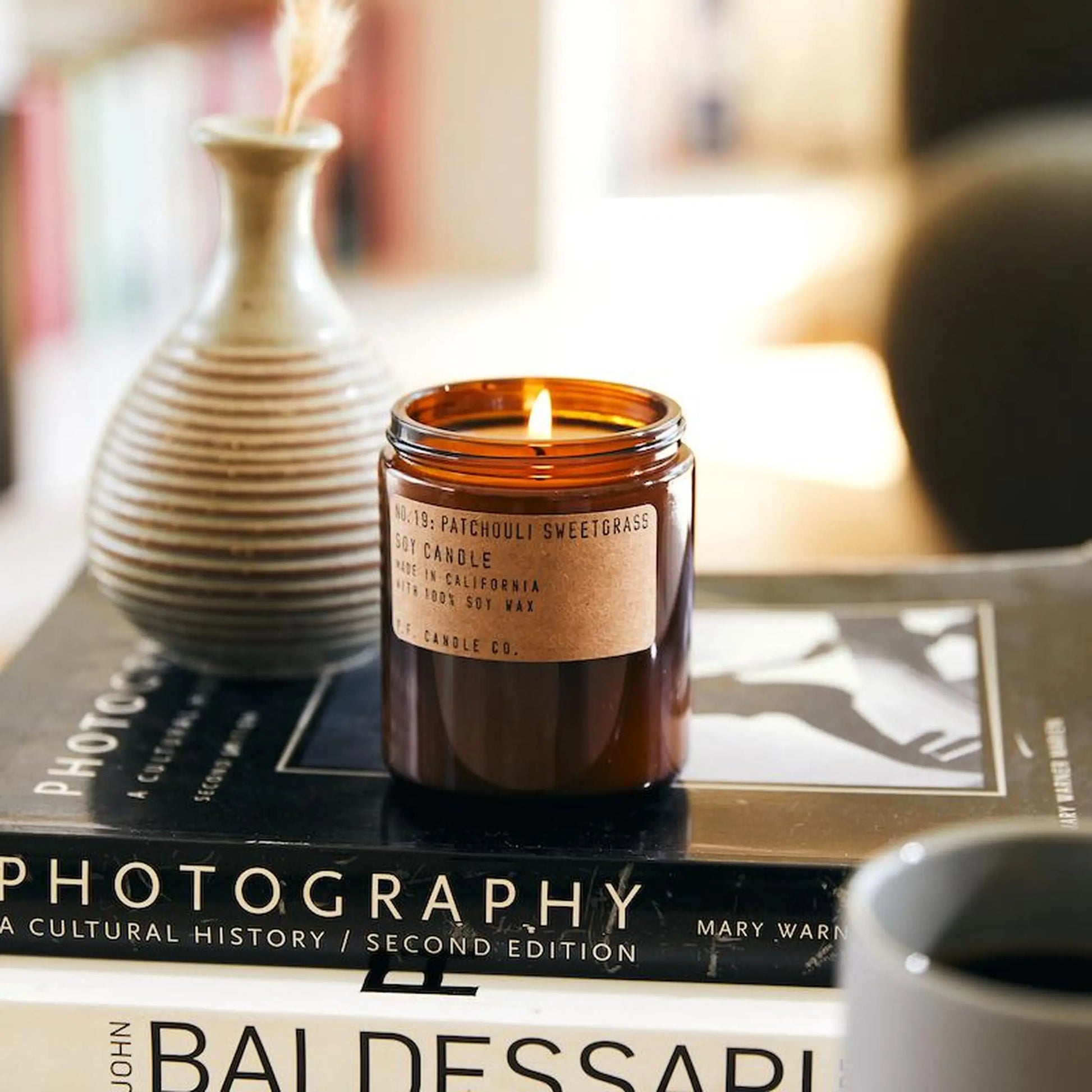 Pf Candle Co No 19 Patchouli Sweetgrass 72 Oz Soy Candle