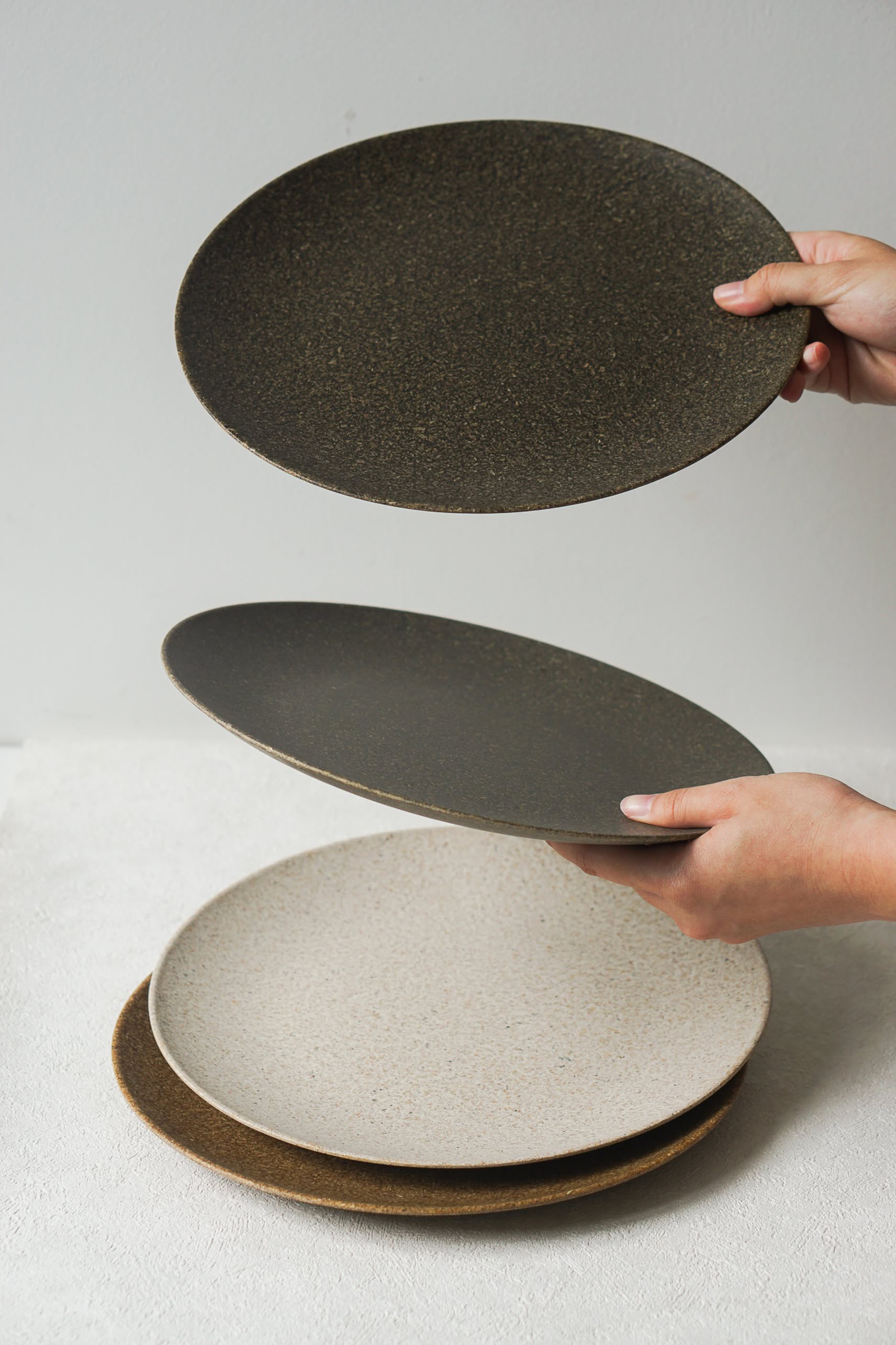 Pass It On Dining Plate L, Rice Husk