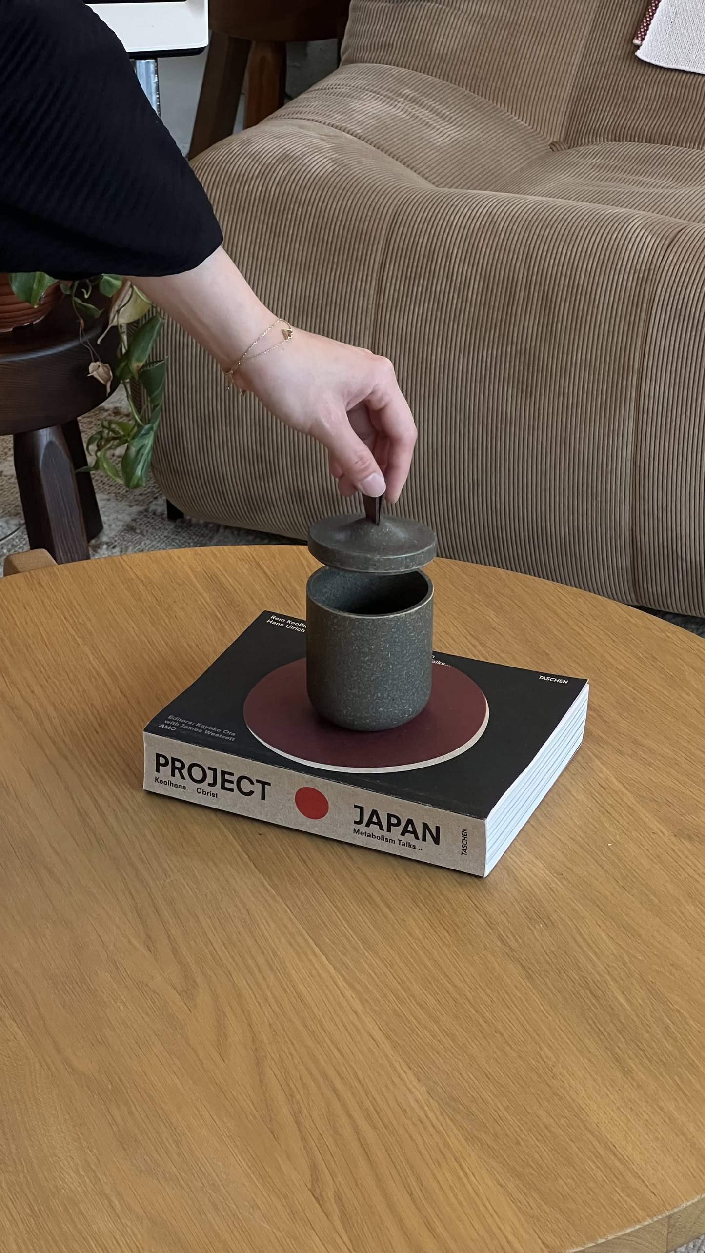 Pass It On Tagine Tall Box, Rice Husk