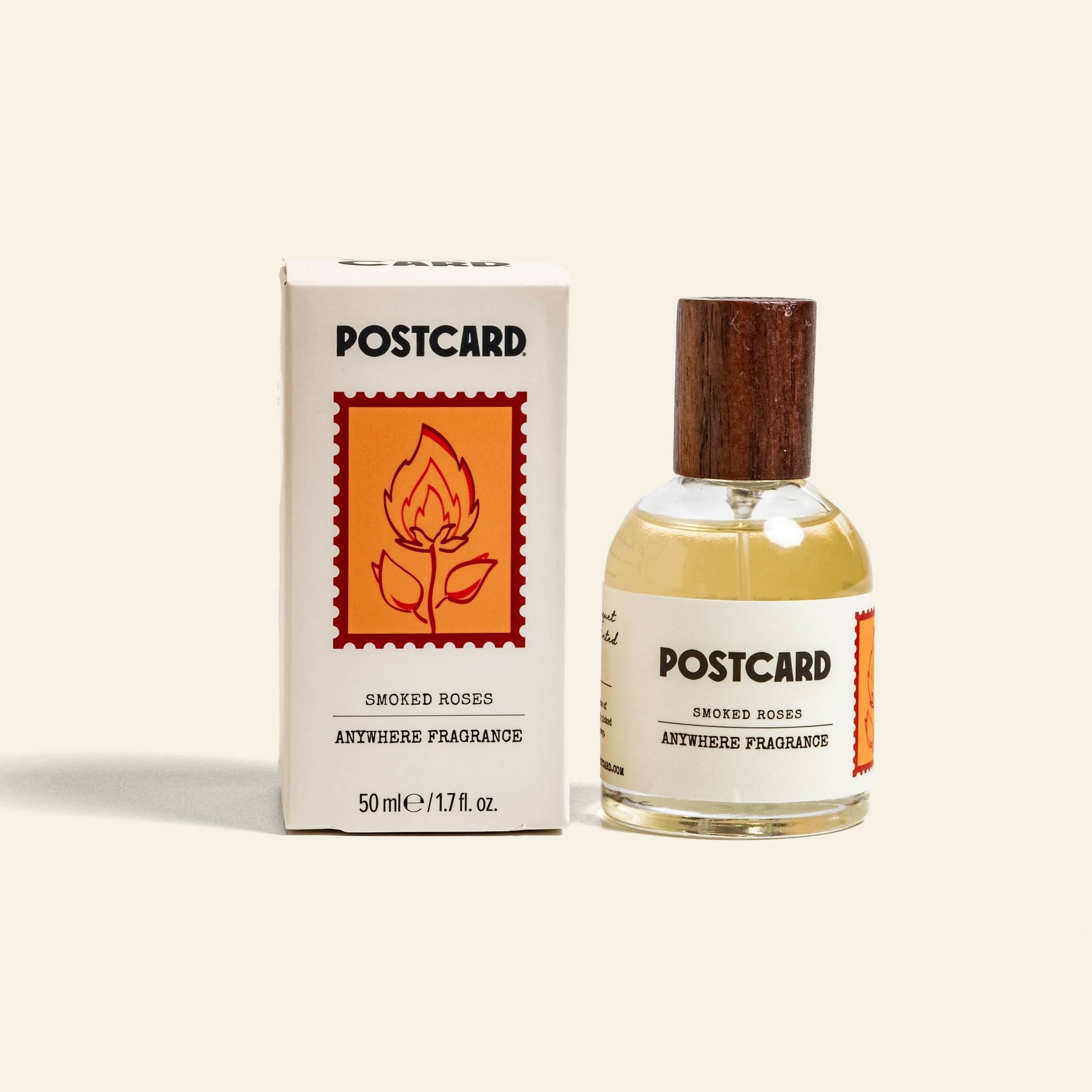 Postcard Anywhere Fragrance 50ml Smoked Roses Multicolour