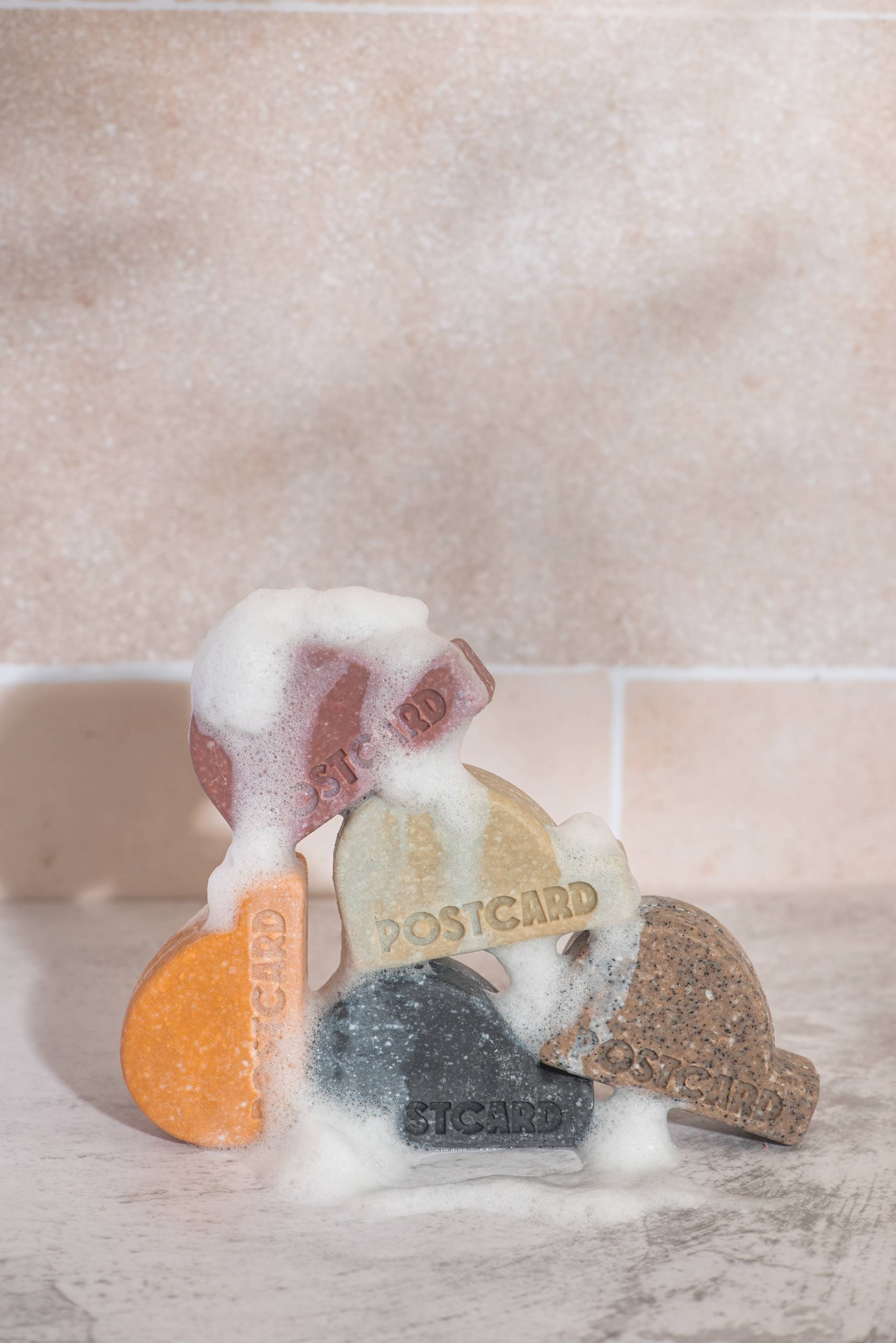 Postcard Head-To-Toe Bar 100g Citrus Circus Orange