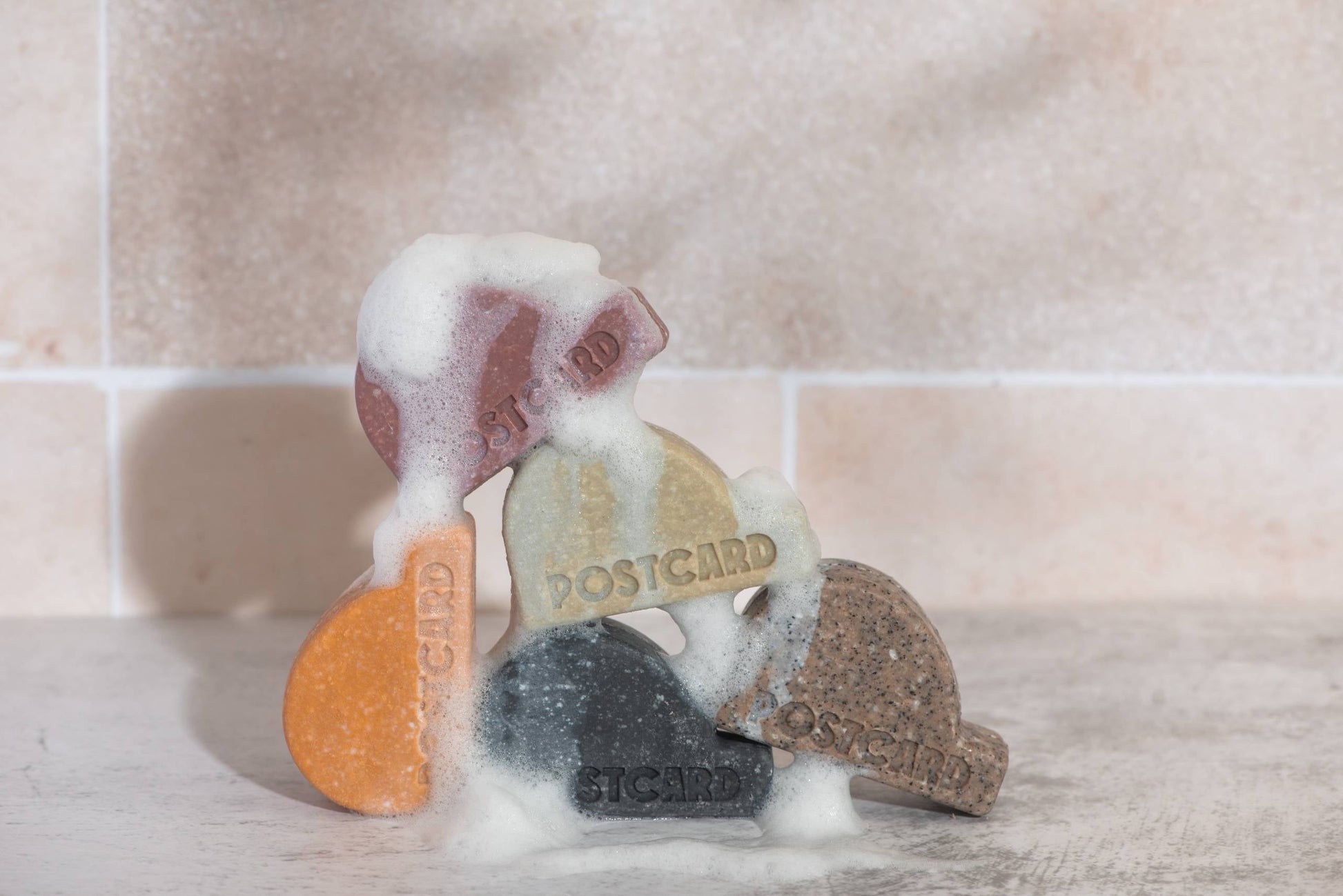 Postcard Head-To-Toe Bar 100g Citrus Circus Orange