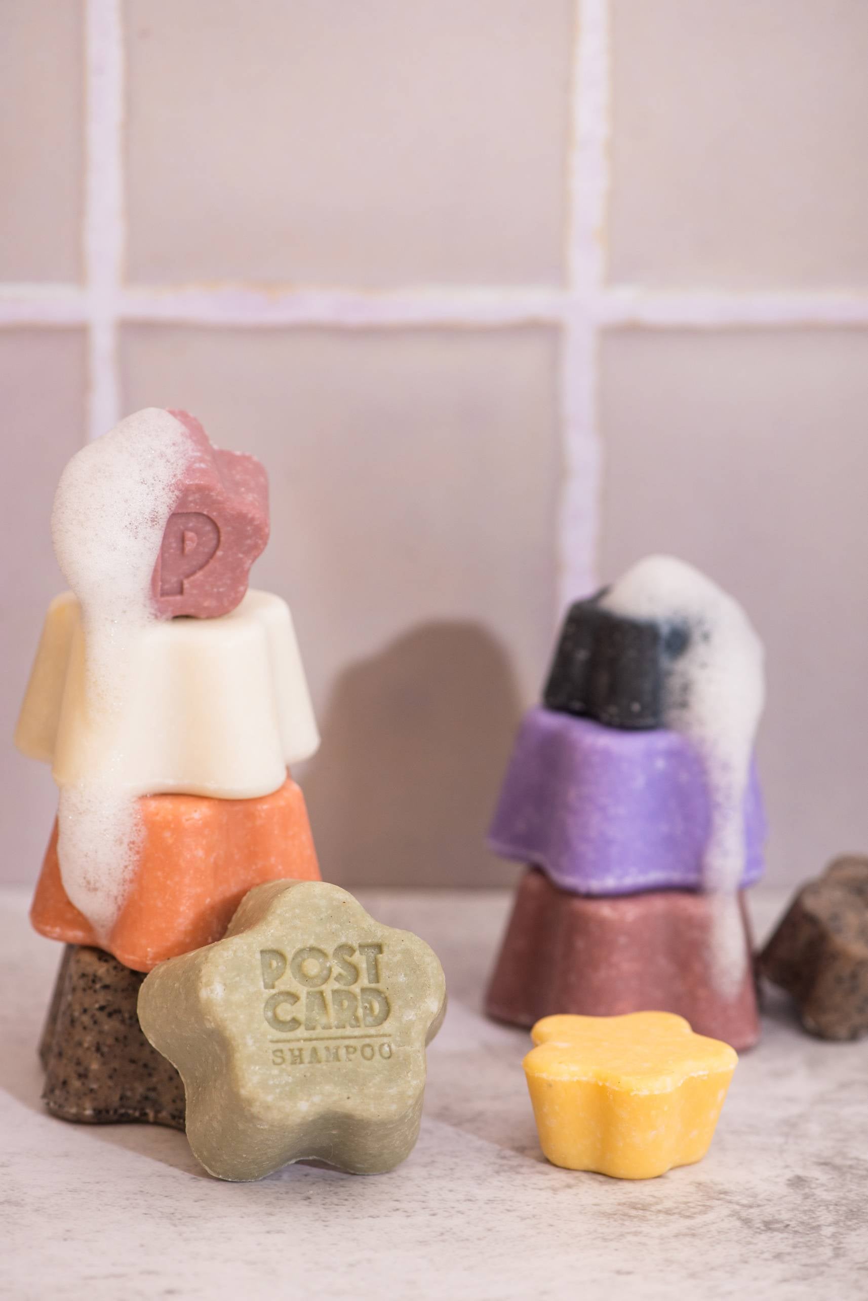 Postcard Shampoo Bar 60g Clear Skies Translucent