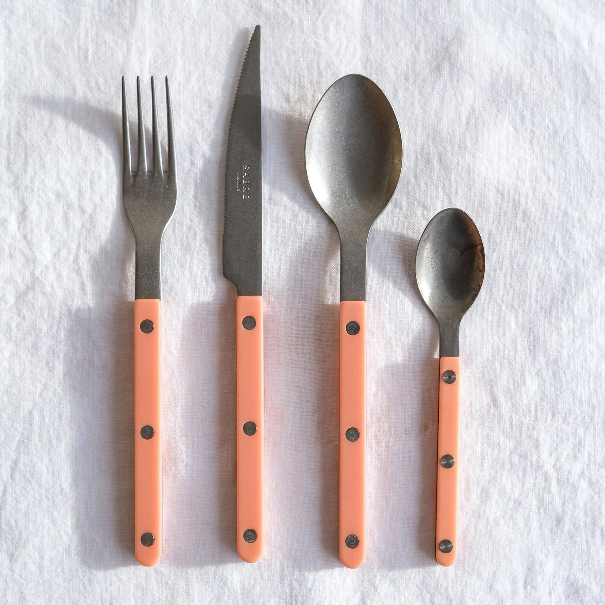 Sabre Bistrot Vintage Dinner Fork Nude Pink
