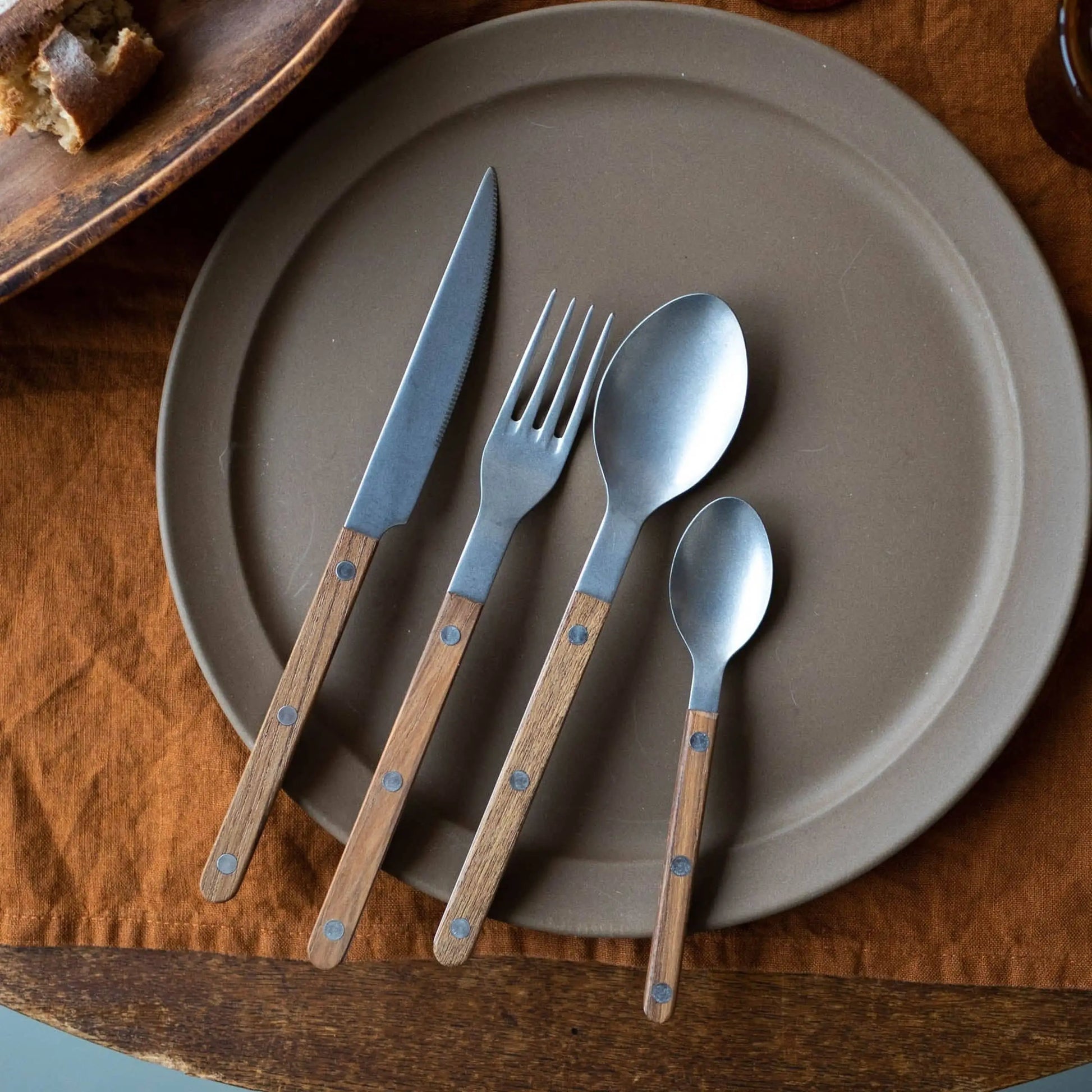 Sabre Bistrot Vintage Dinner Fork Teak