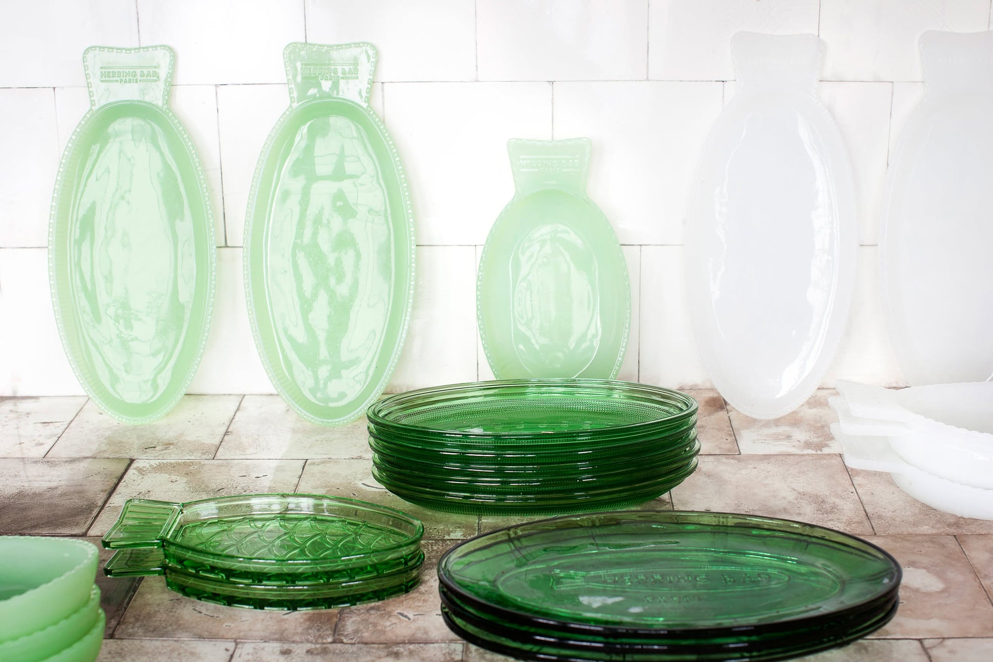 Serax Fish Fish Serving Dish N_1 Green 6