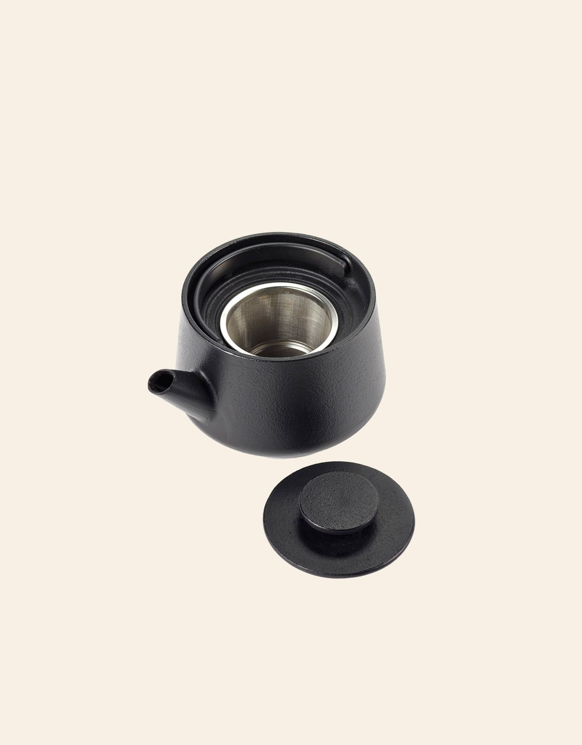 Serax Inku Cast Iron Teapot S Black