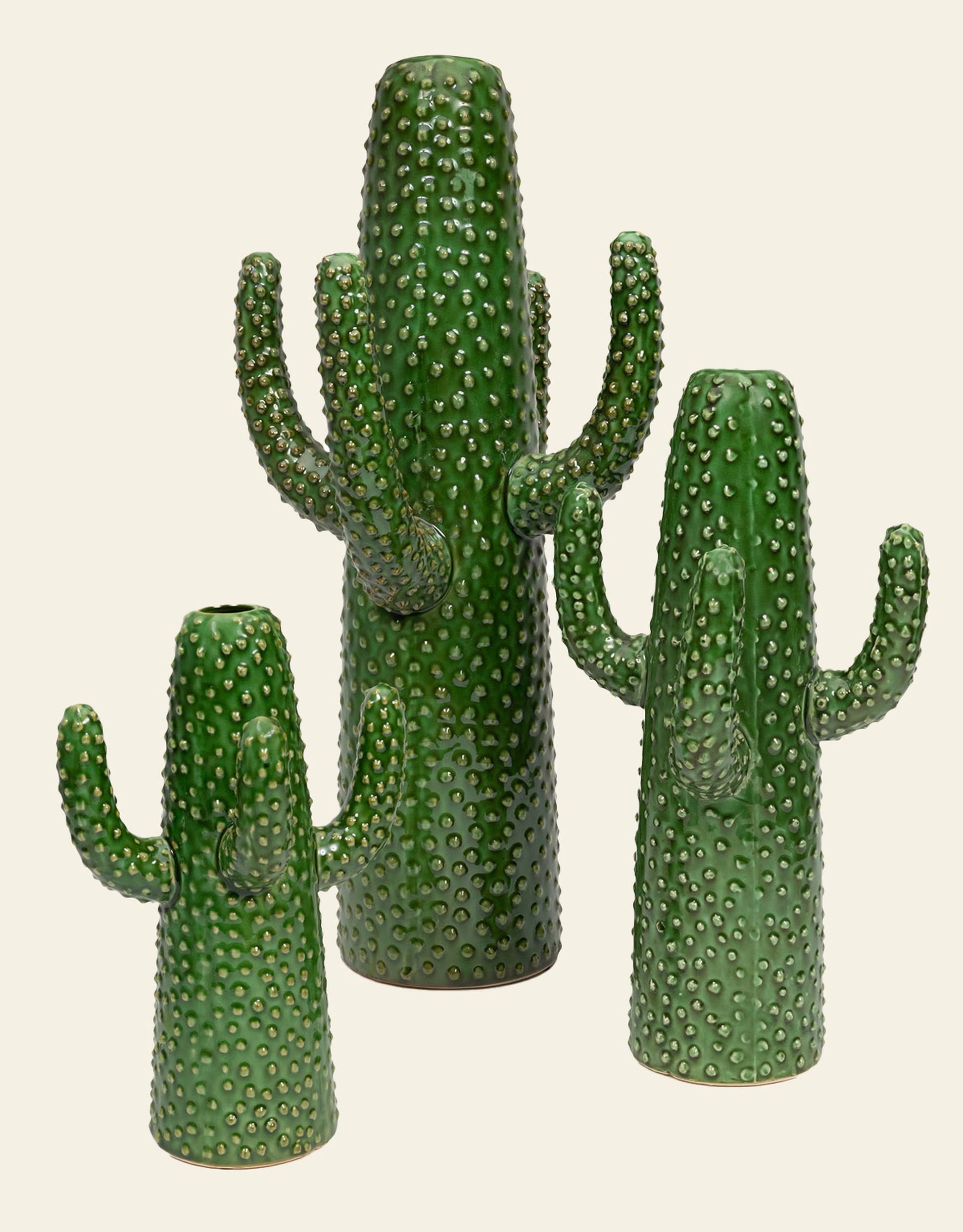 Serax Urban Jungle Cactus Vase M Green