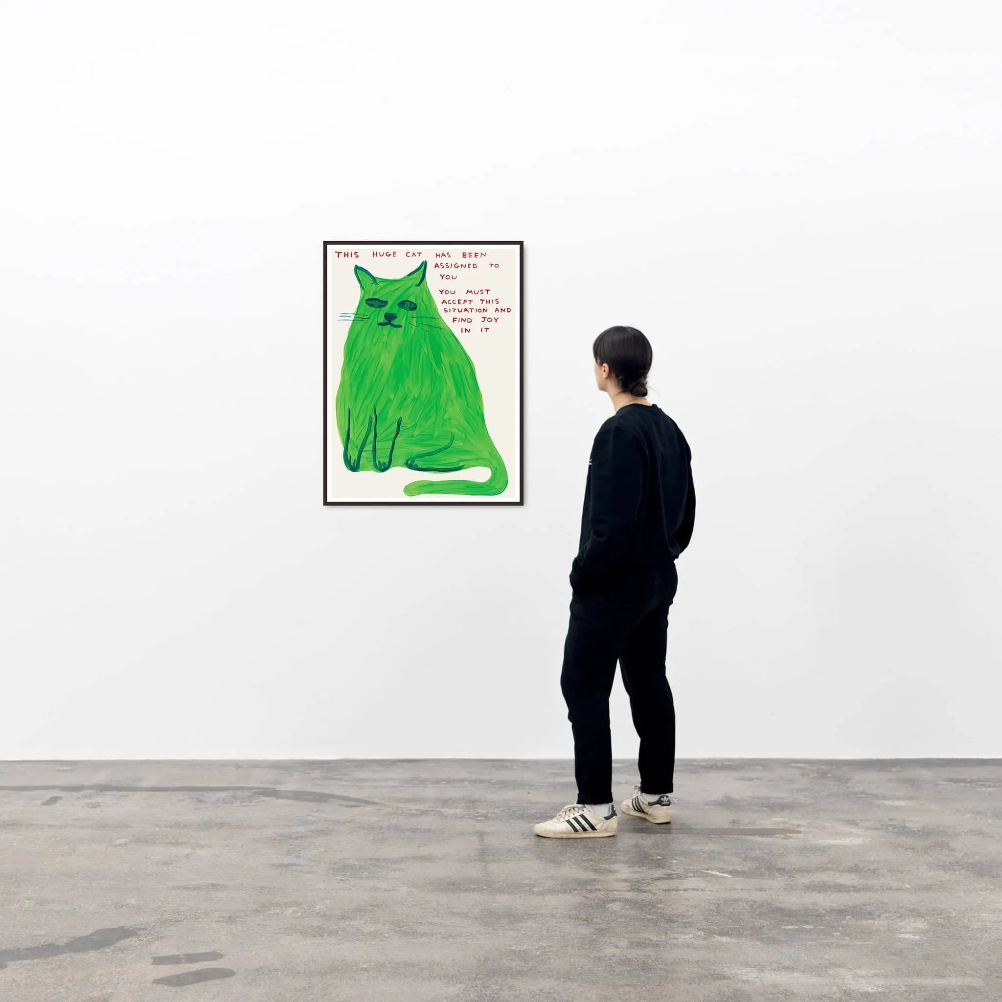 Shrig Shop David Shrigley - This Huge Cat (60x80) - Stacked Store Shrig Shop David Shrigley - This Huge Cat (60x80) - Stacked Store