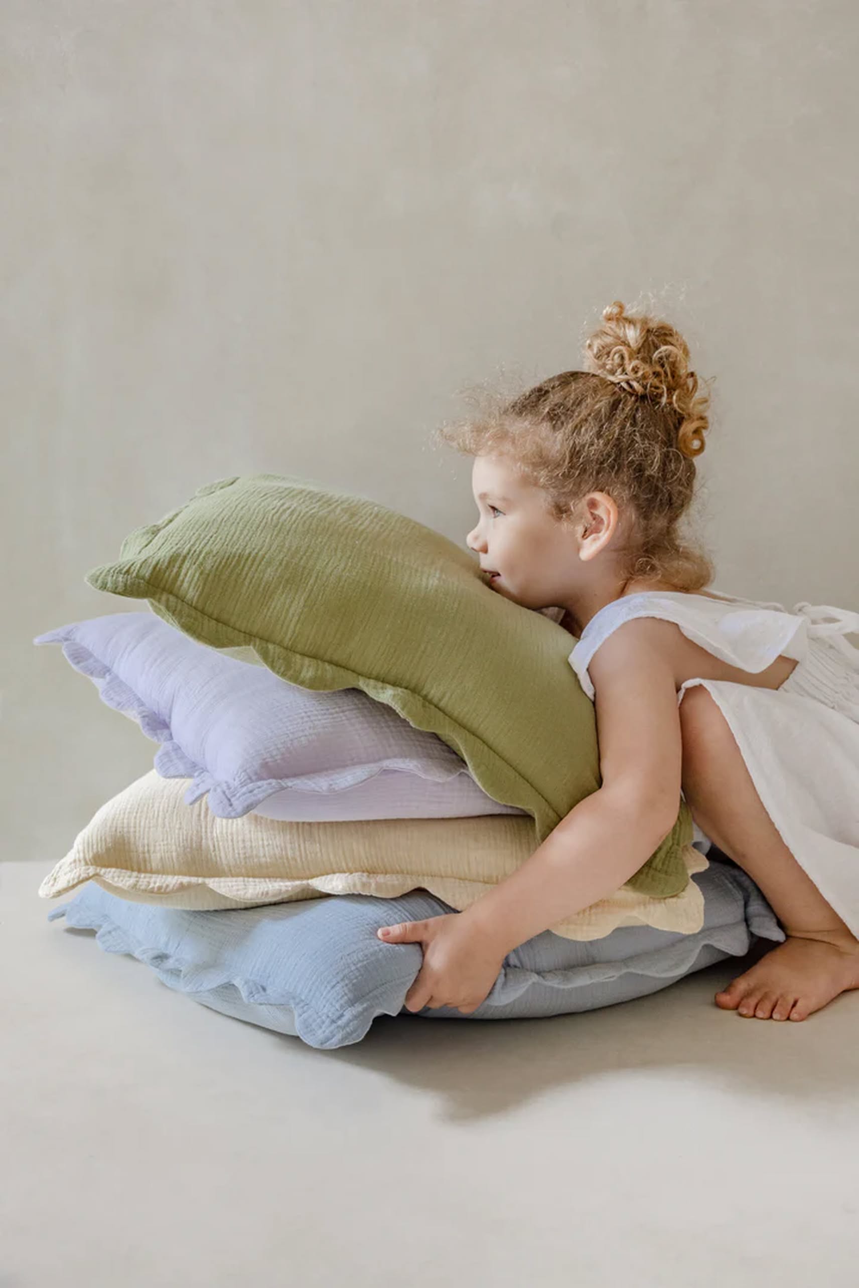 Soft Spot Soft Petal Cushion Covers Set of 2 Avocado