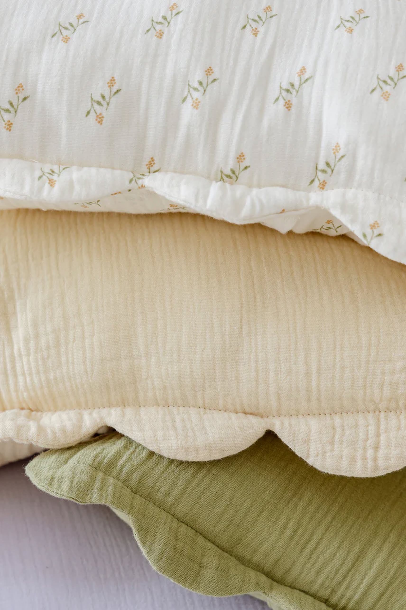 Soft Spot Soft Petal Cushion Covers Set of 2 Buttermilk