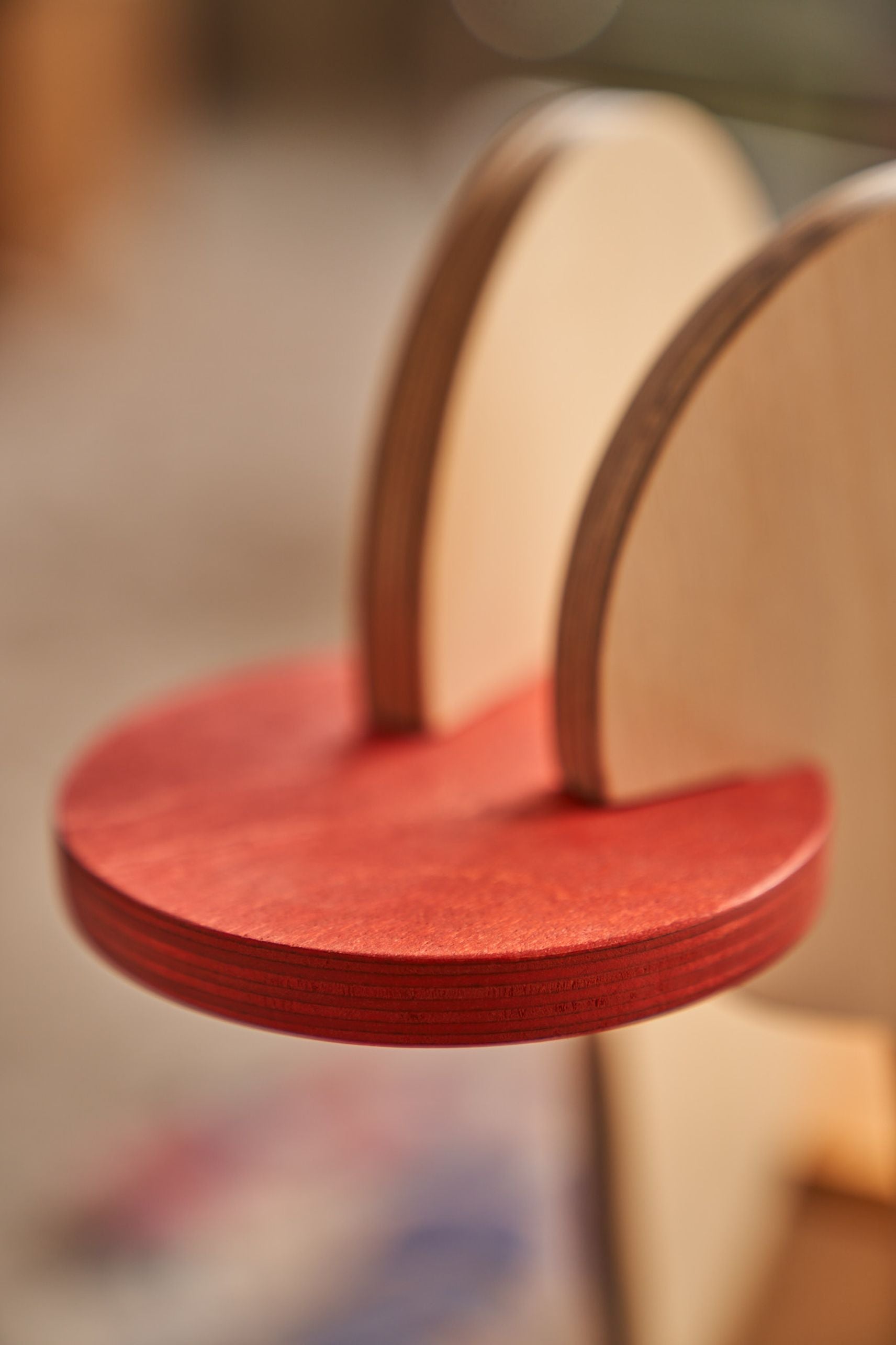 Tell Your Children x Snug Woodwork The Seating Duck Red and Ochre