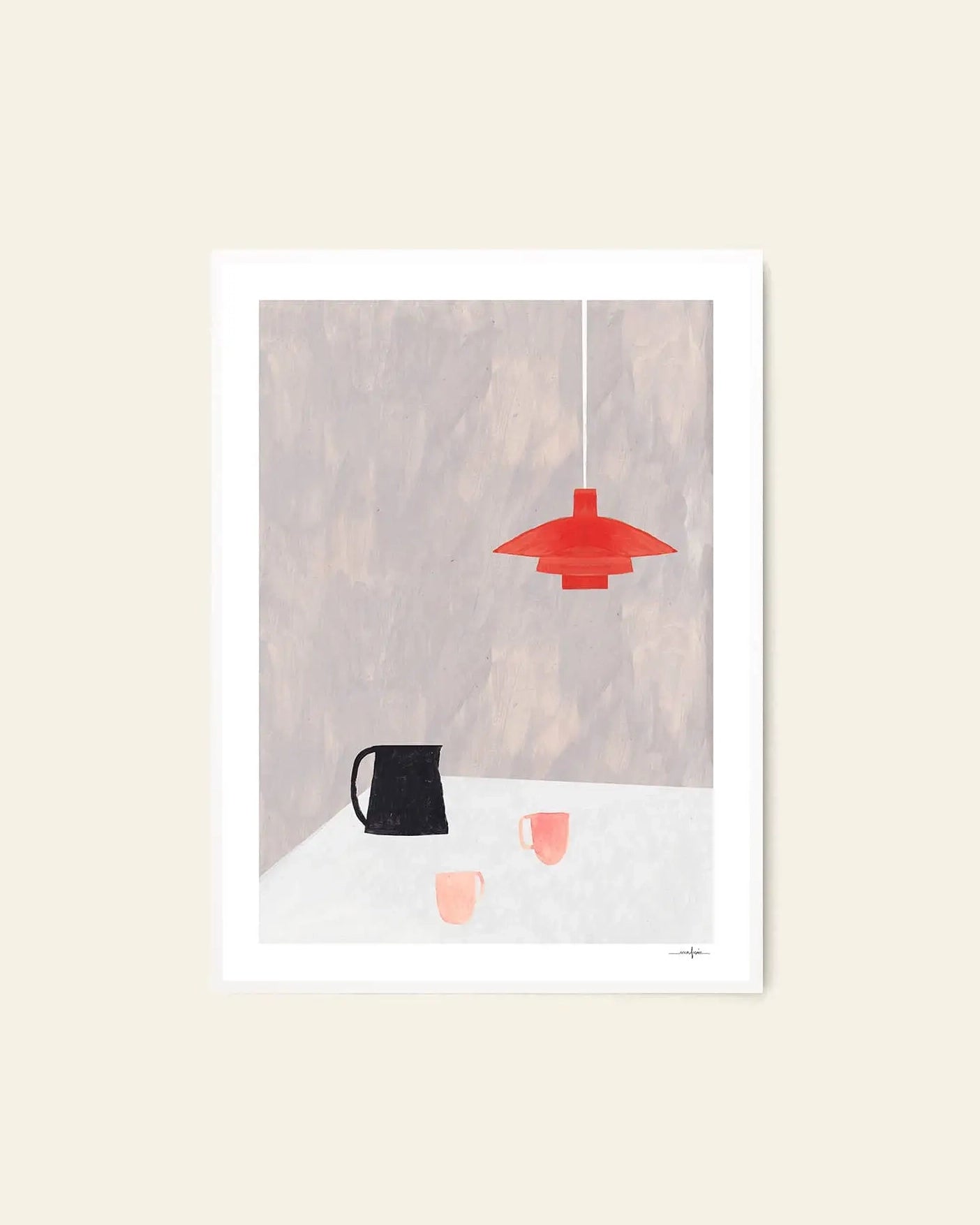 The Poster Club Ana Frois Orange Pendant 50x70 Poster 1 223f505b bb25 4ef9 af20 324533563c3e
