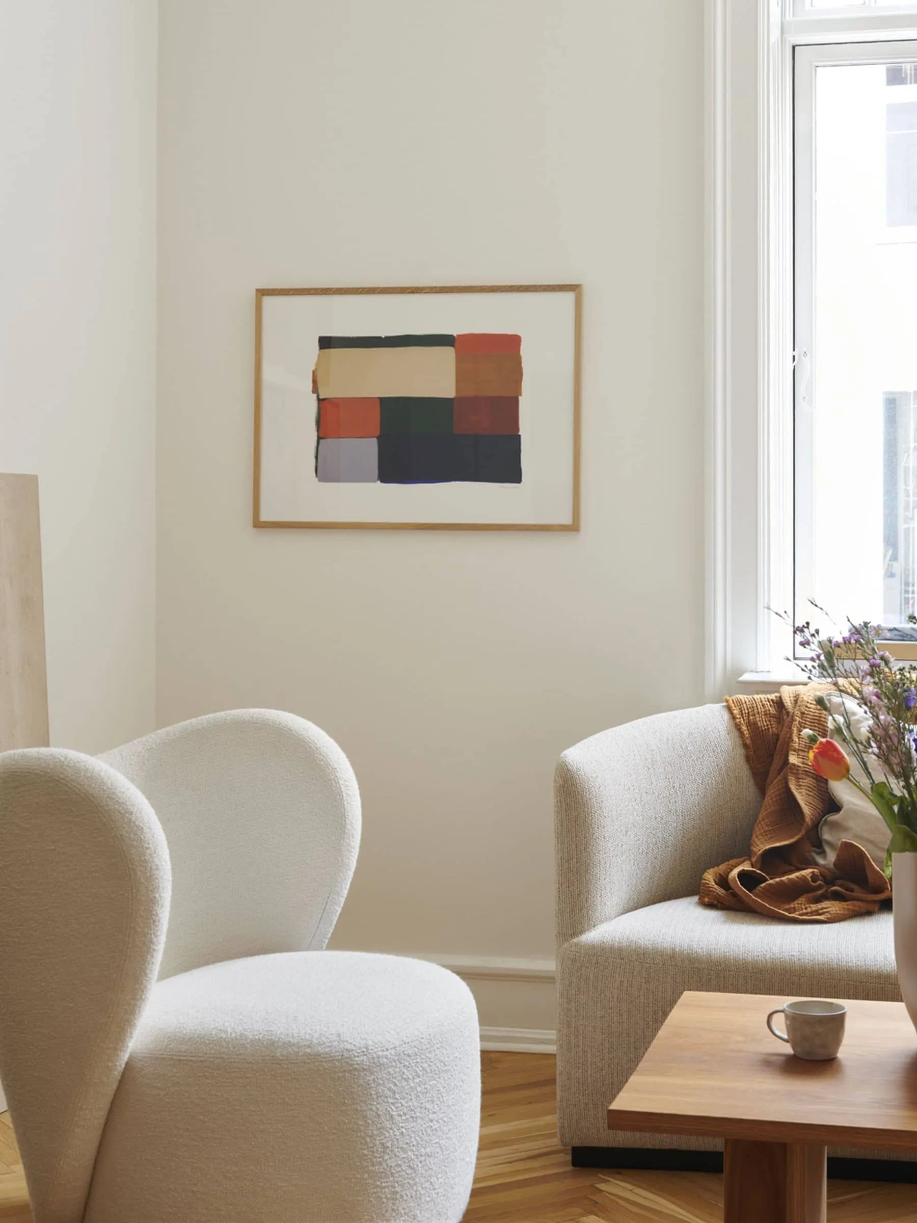The Poster Club Berit Mogensen Lopez Colour Squares 01 30x40 Poster 2