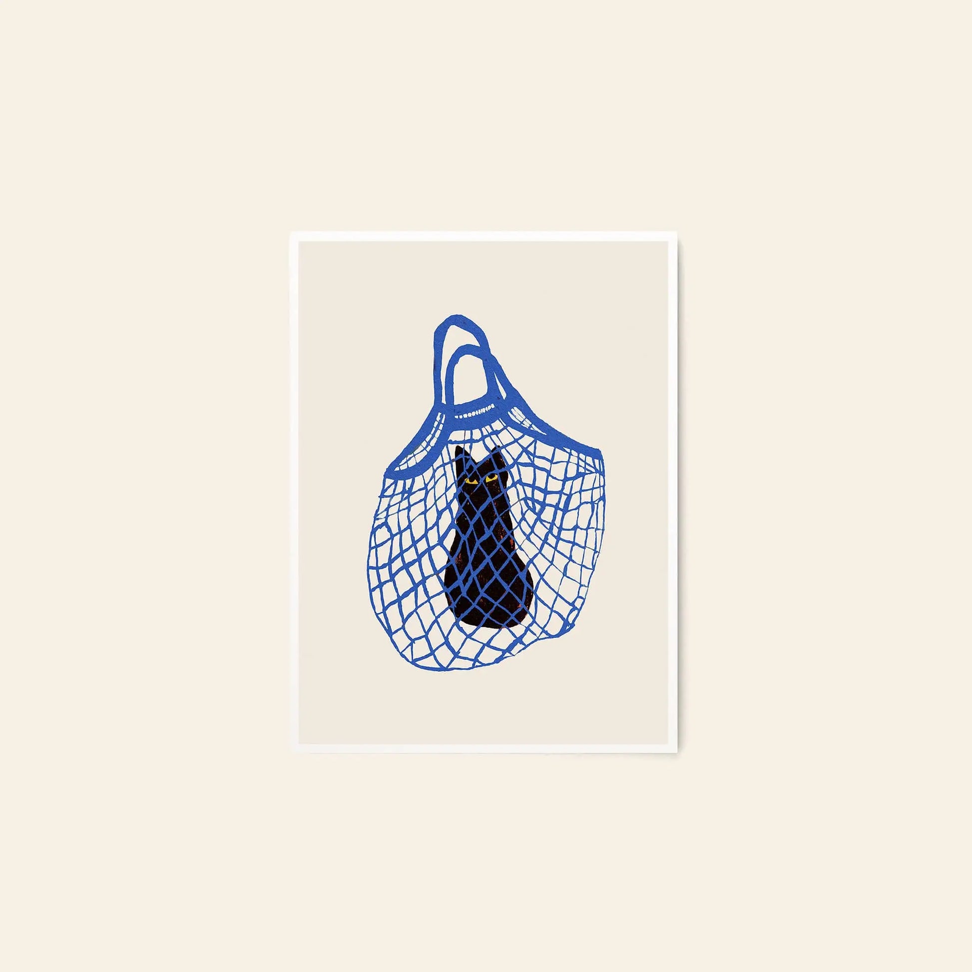 The Poster Club Chloe Purpero Johnson The Cat’s In The Bag 30x40 Poster 1