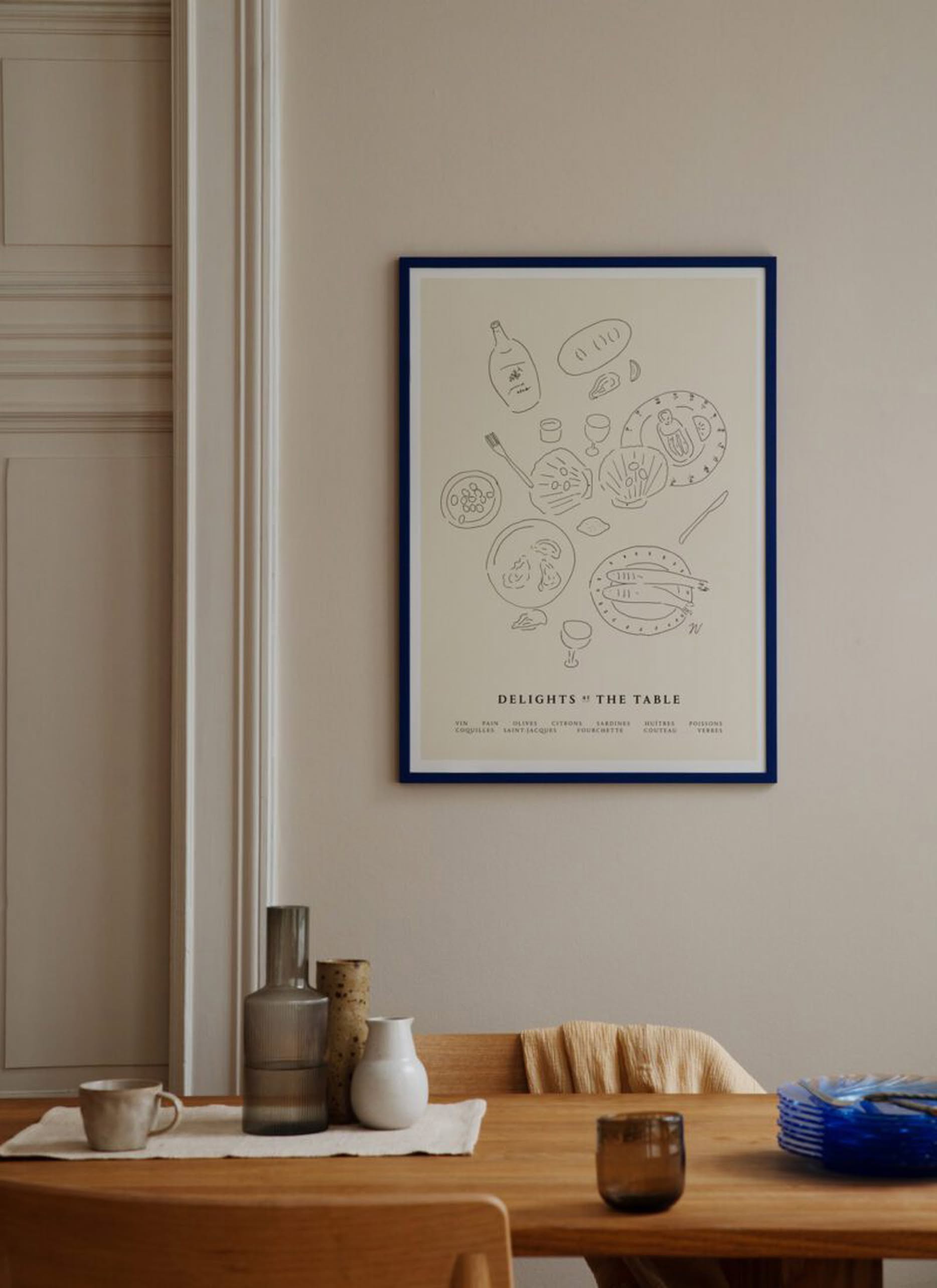 The Poster Club Isabelle Vandeplassche Delights at the Table (50x70) Poster