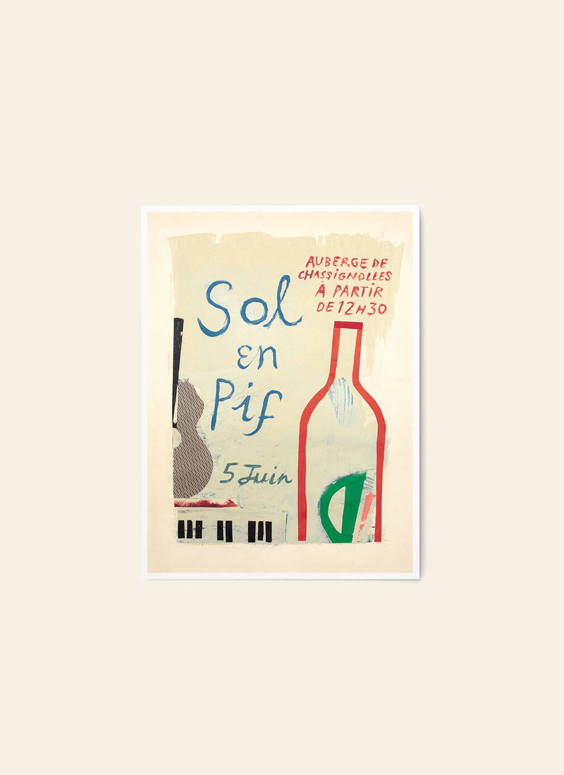 The Poster Club Max Ososki - Sol En Pif Poster (30x40)