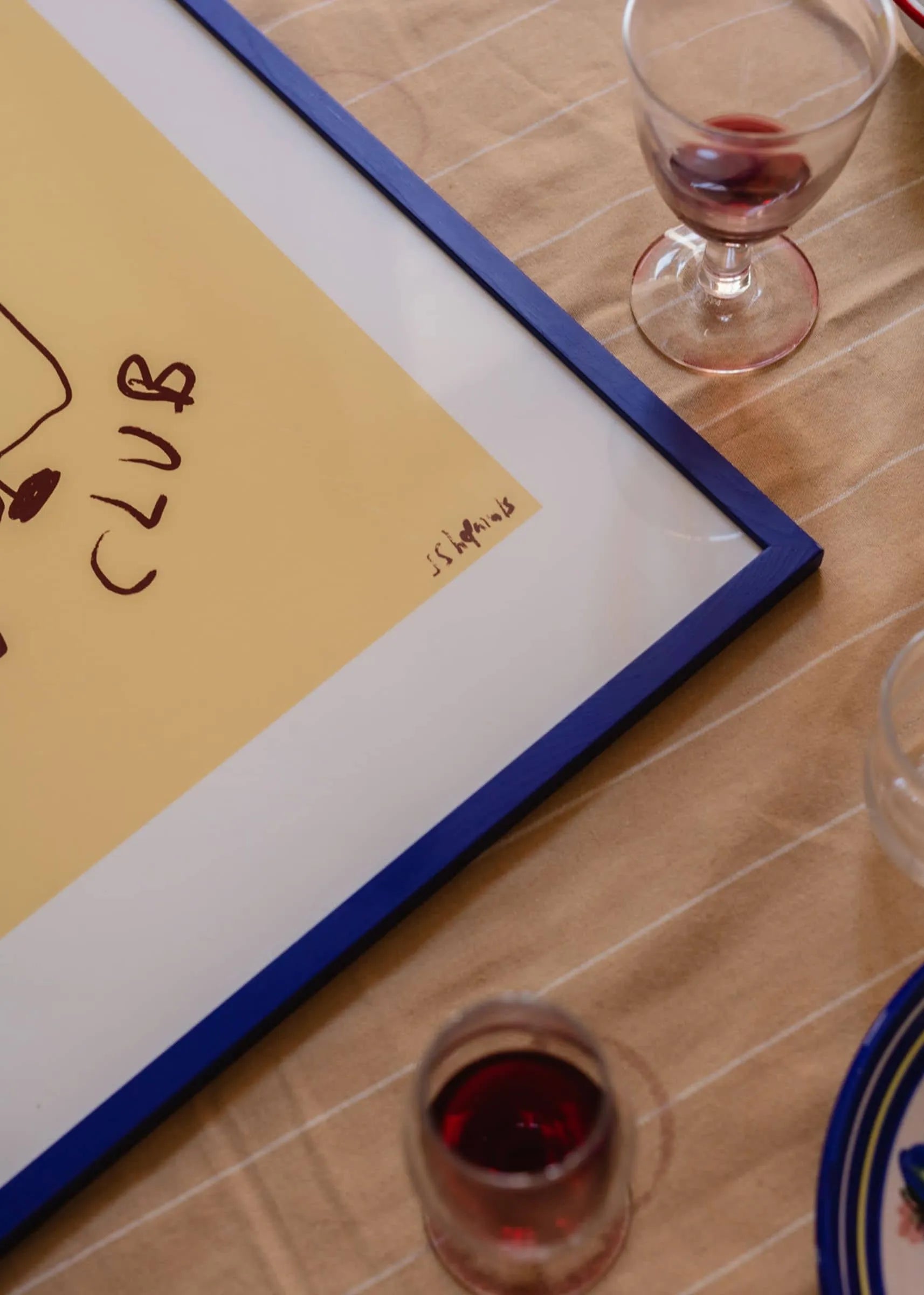 The Poster Club Ruby Hughes Wine Club 30X40 Poster