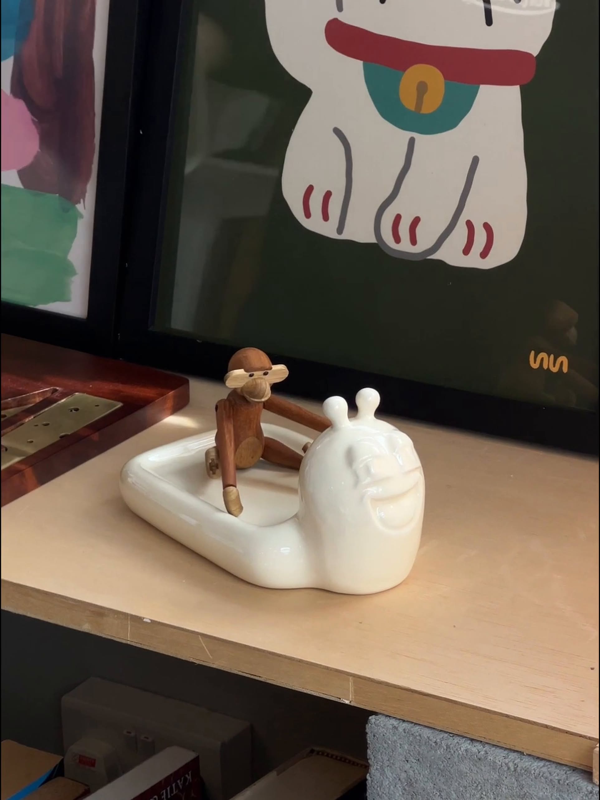 Third Drawer Down Hattie Stewart x Snail Butter Dish