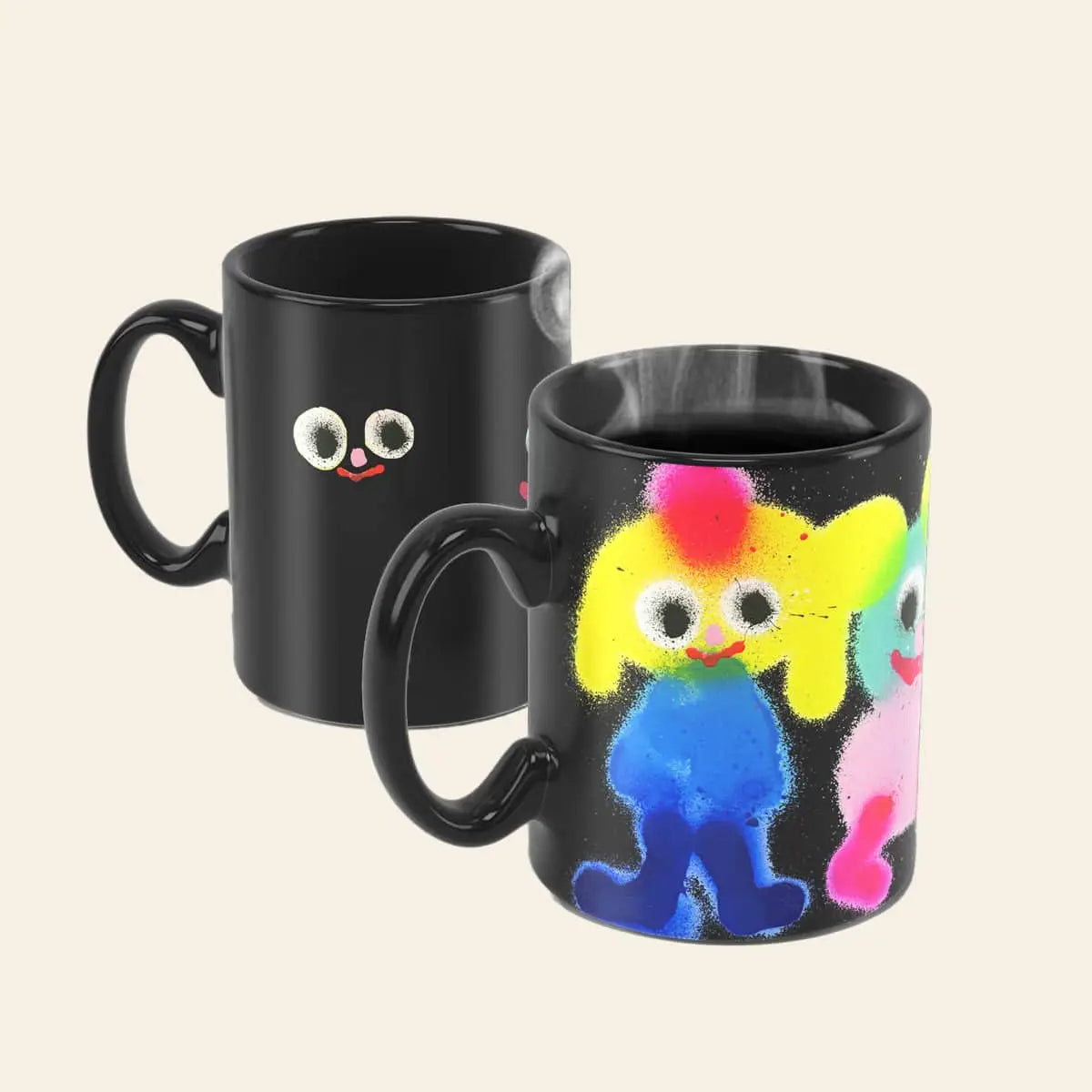 Third Drawer Down Jon Burgerman Fuzzy Friend Mug Multicolour 3