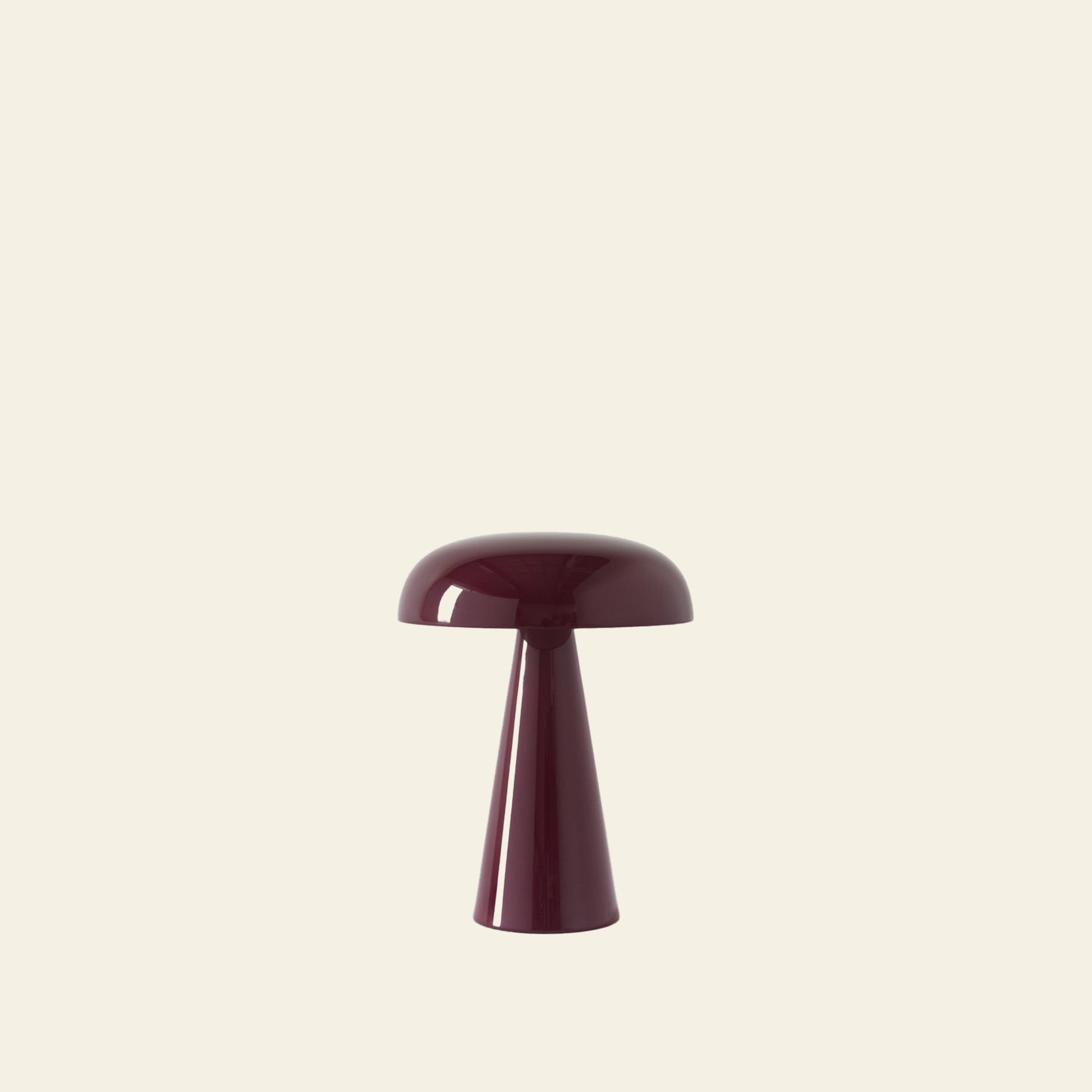 &Tradition Como SC53 Portable Table Lamp Red Brown