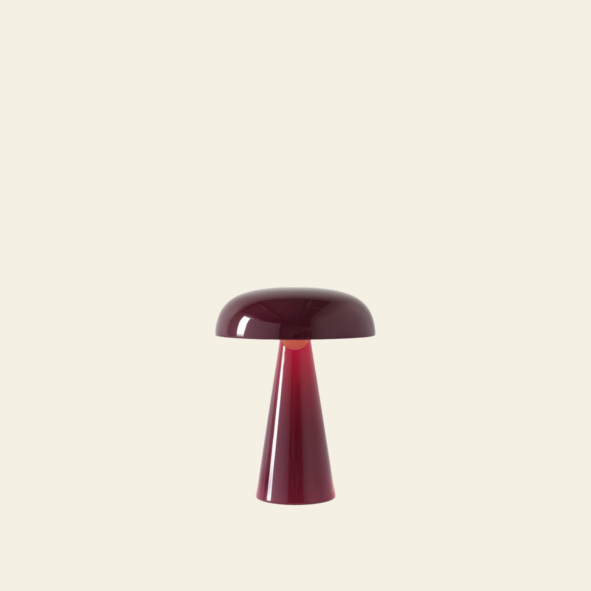 &Tradition Como SC53 Portable Table Lamp Red Brown