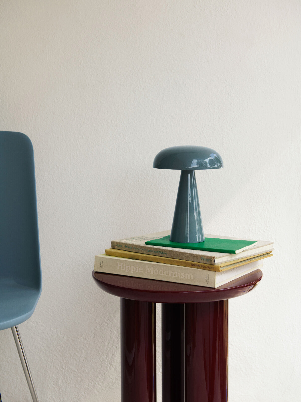 &Tradition Como SC53 Portable Table Lamp Stone Blue