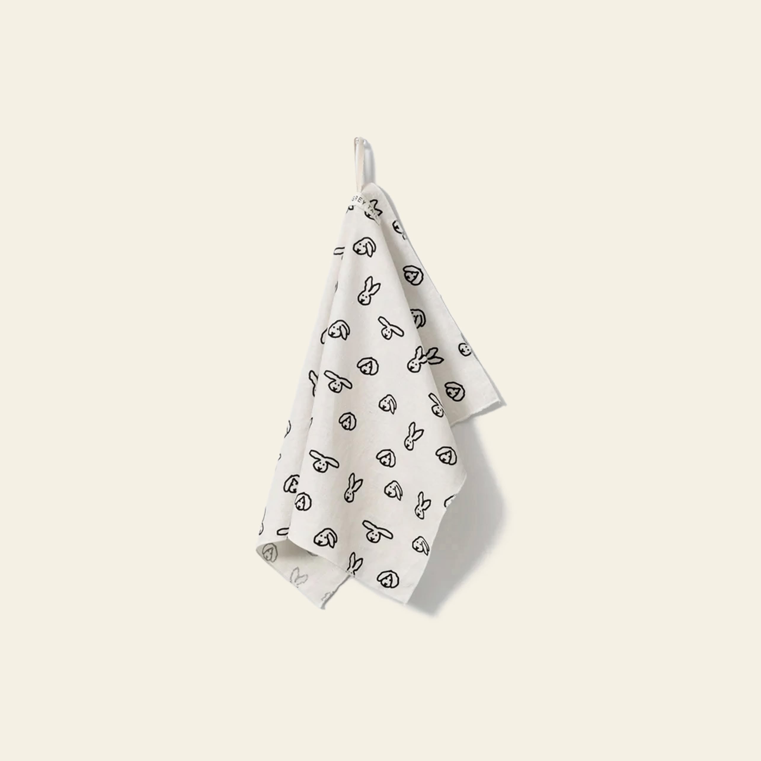 WARMGREY TAIL Bunny Bunny Kitchen Cloth 2