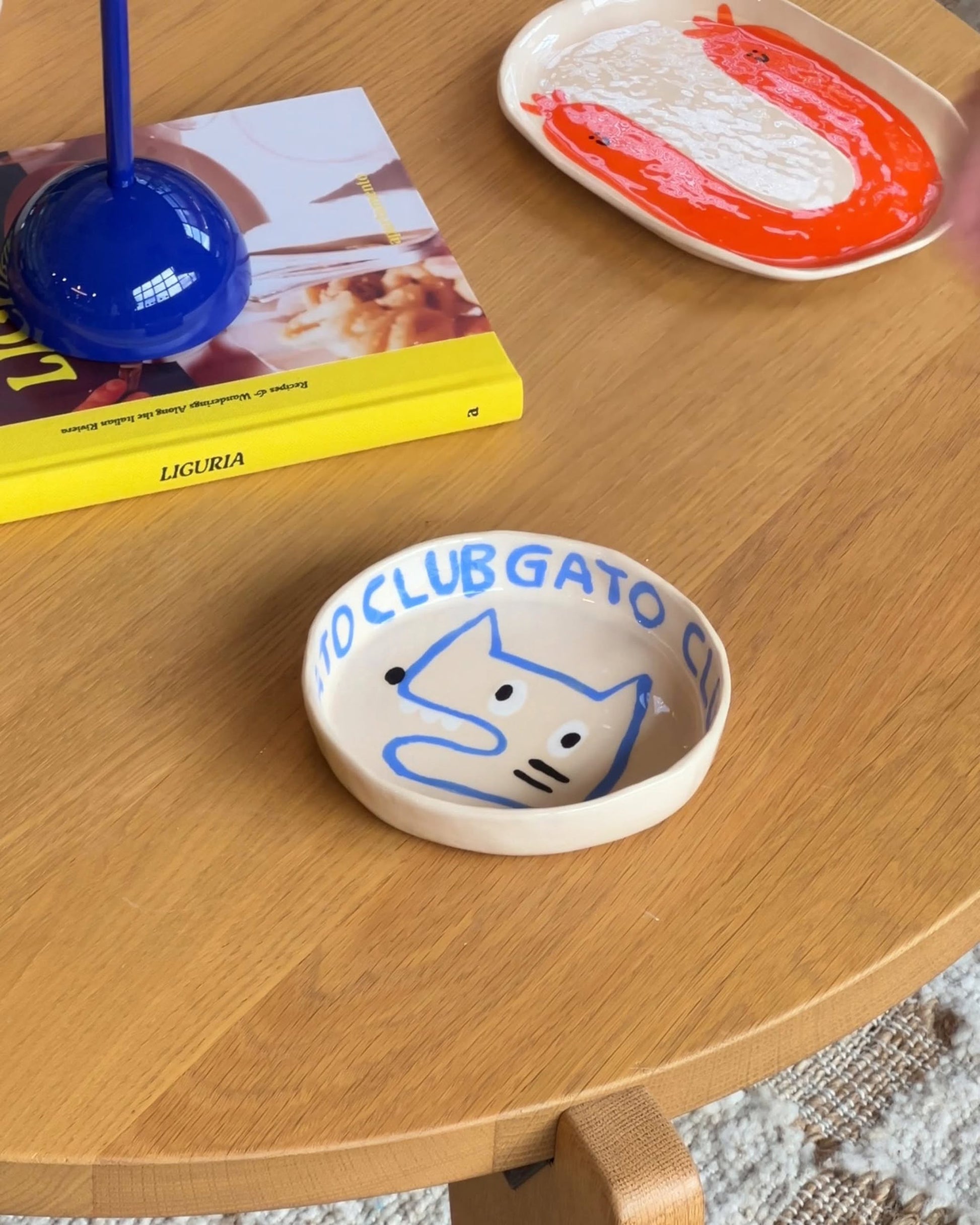 Wobbly Studio Gato Club Ti Chat Bowl