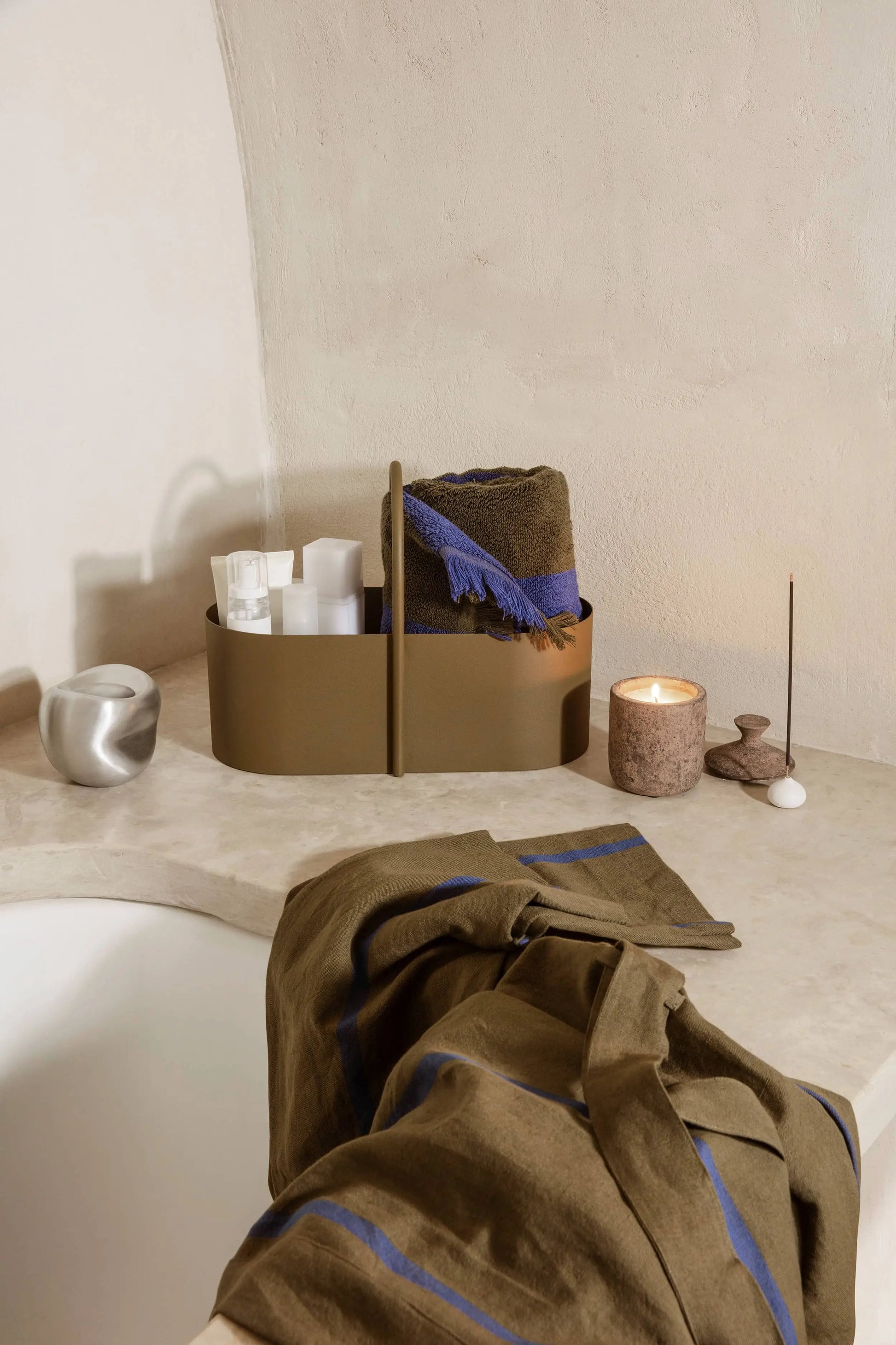 Ferm Living Komo Mini Vases Set Of 3 Multicolour