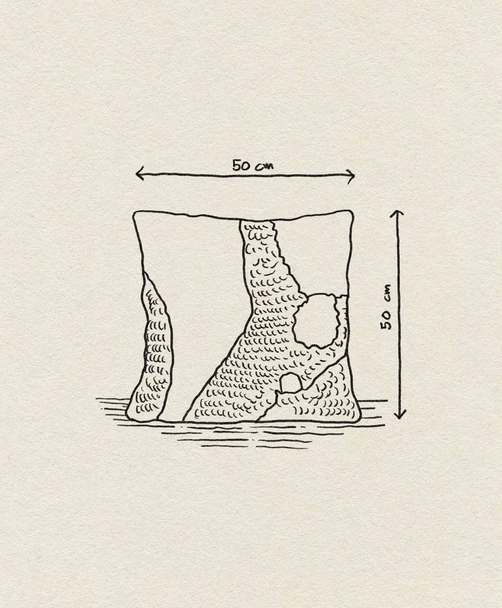 Ferm Living Loop Cushion Landscape