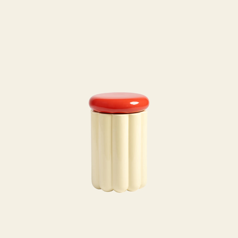 &klevering Charlo Jar - Off-White