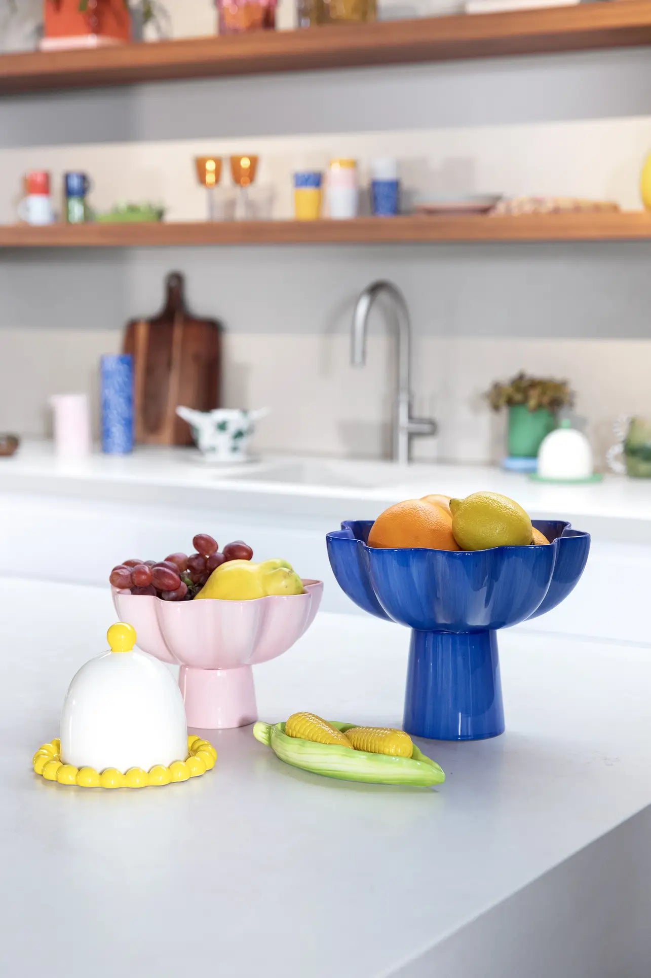 &klevering Corn Salt & Pepper Set Multicolour