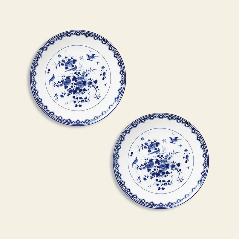 &klevering Delftware Plate, Set of 2 - Blue