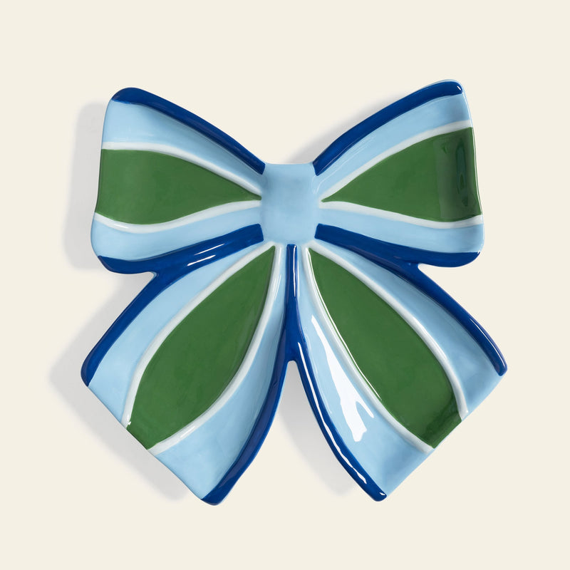 &klevering Ribbon Plate - Blue