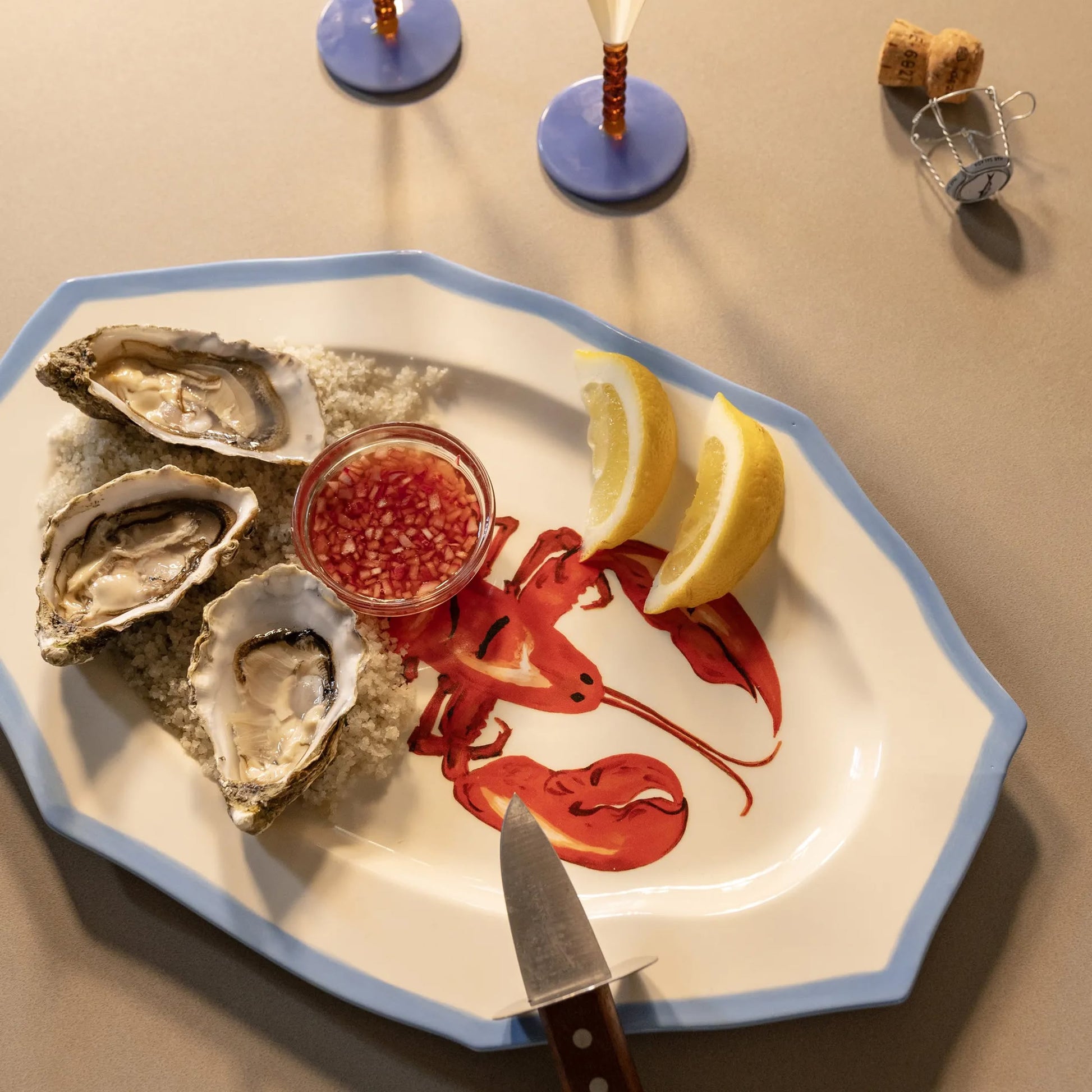 &klevering Sirène Lobster Platter Multicolour