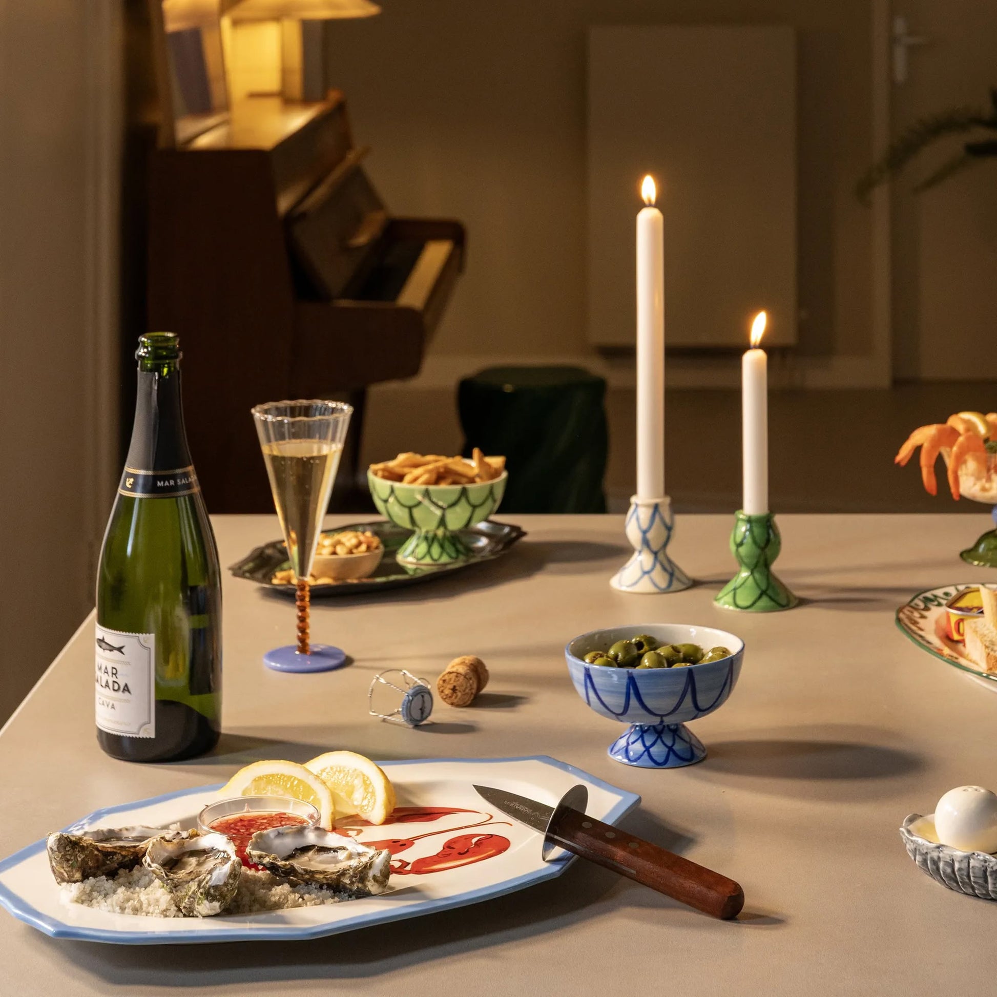 &klevering Sirène Lobster Platter Multicolour