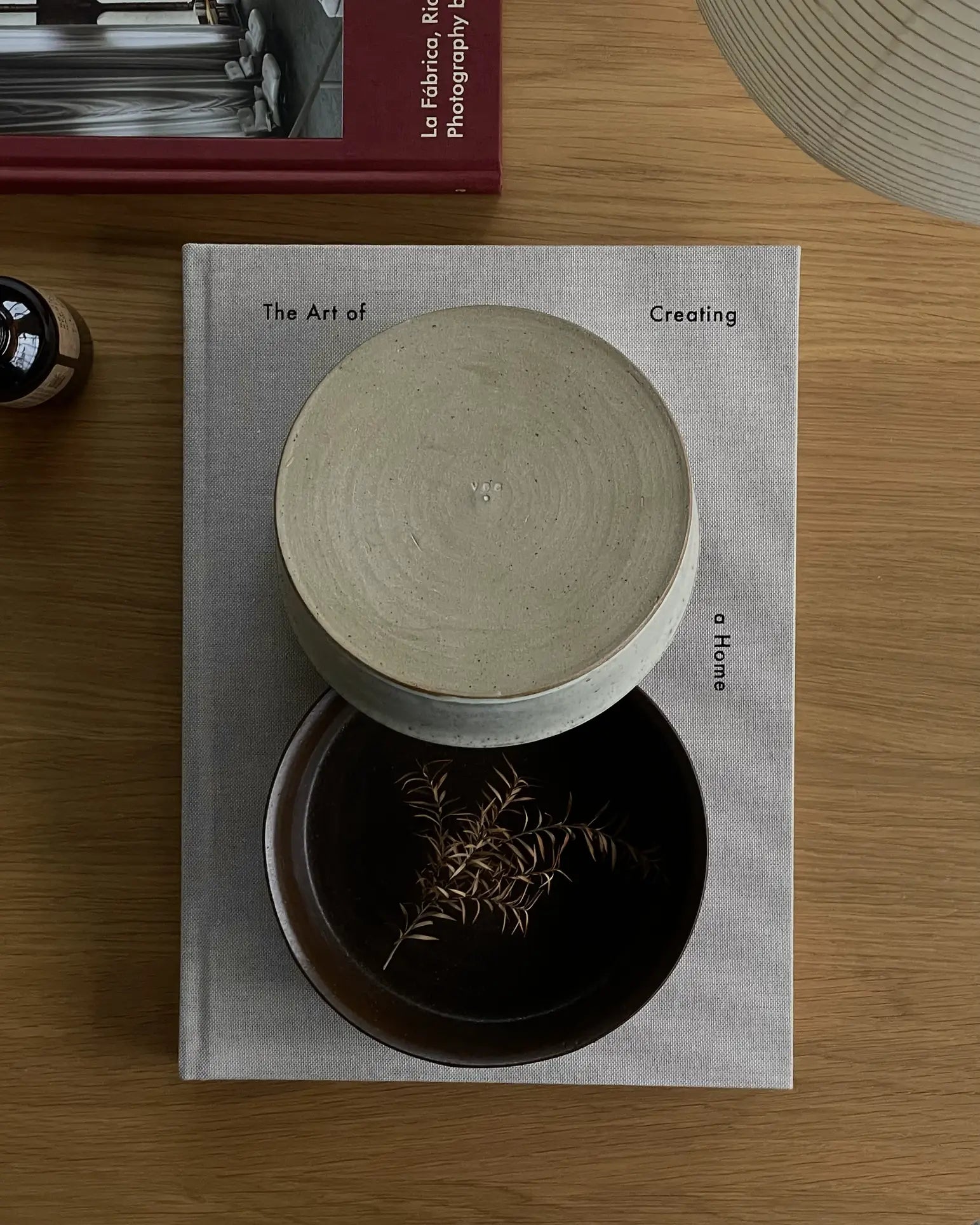 ves Kura Bowl M Set of 2 Coffee Brown Dusty White 4
