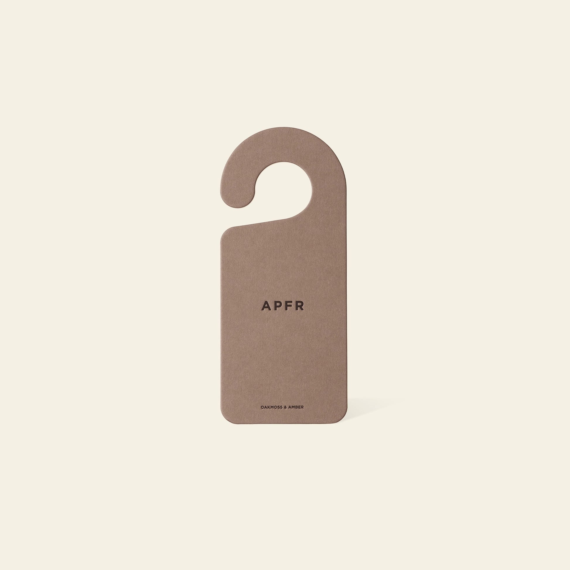 APFR Closet Tag Oakmoss & Amber