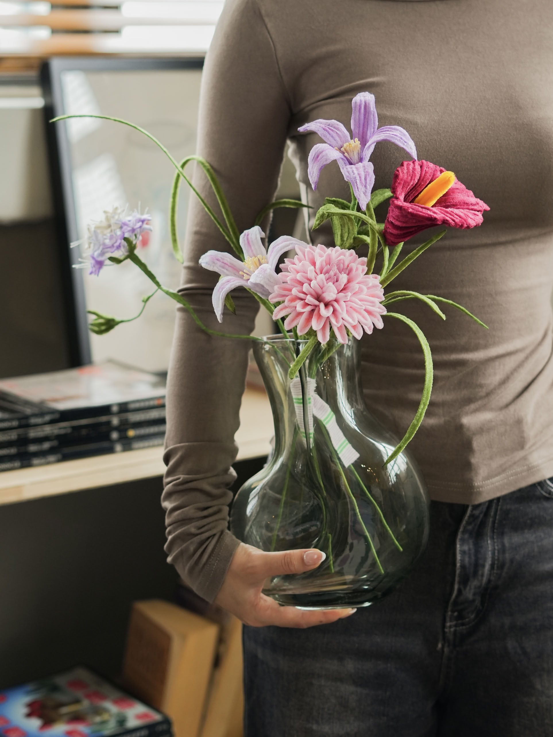 Ah!GUGU  x Stacked Store Pastel After Hours Handcrafted Flowers