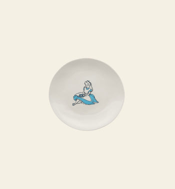 Anna + Nina Alice In Wonderland Dessert Plate