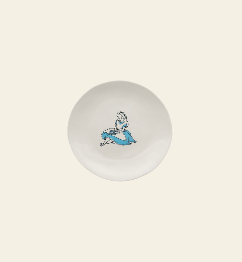 Anna + Nina Alice In Wonderland Dessert Plate